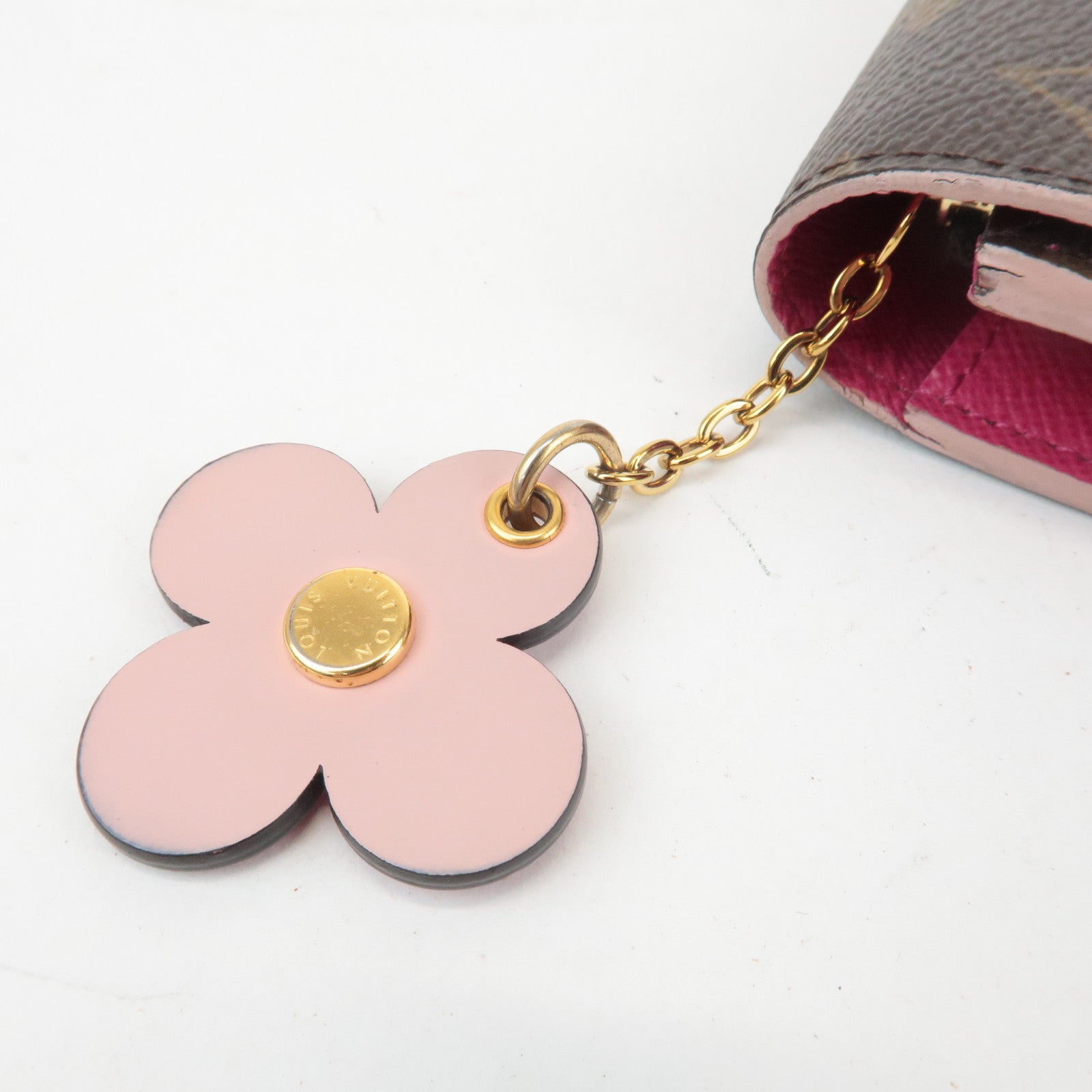 Louis Vuitton Monogram Portefeuille Emily Flower Wallet M64202 Used