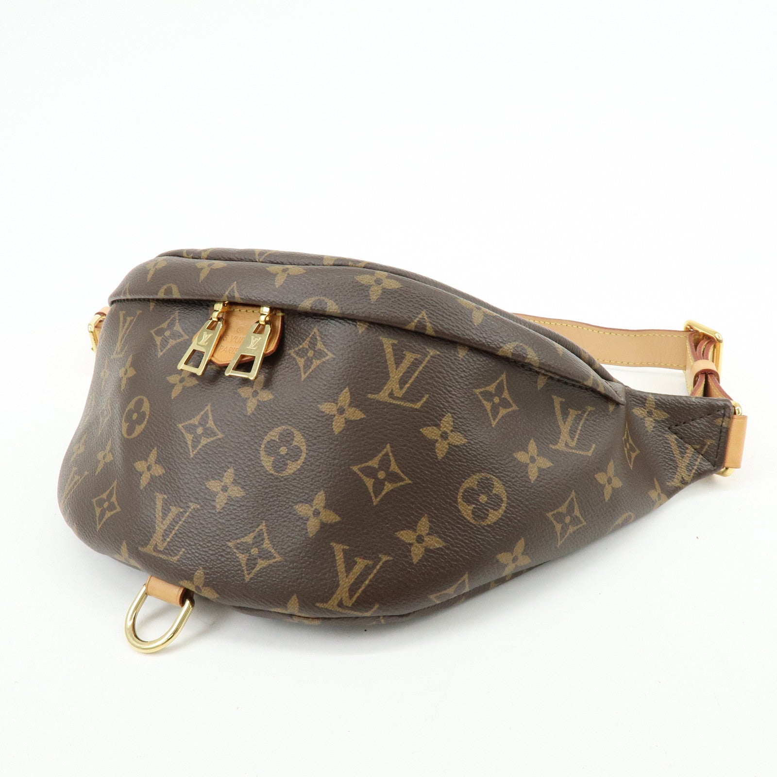 Louis Vuitton Monogram Bumbag Crossbody Shoulder Bag Brown M43644