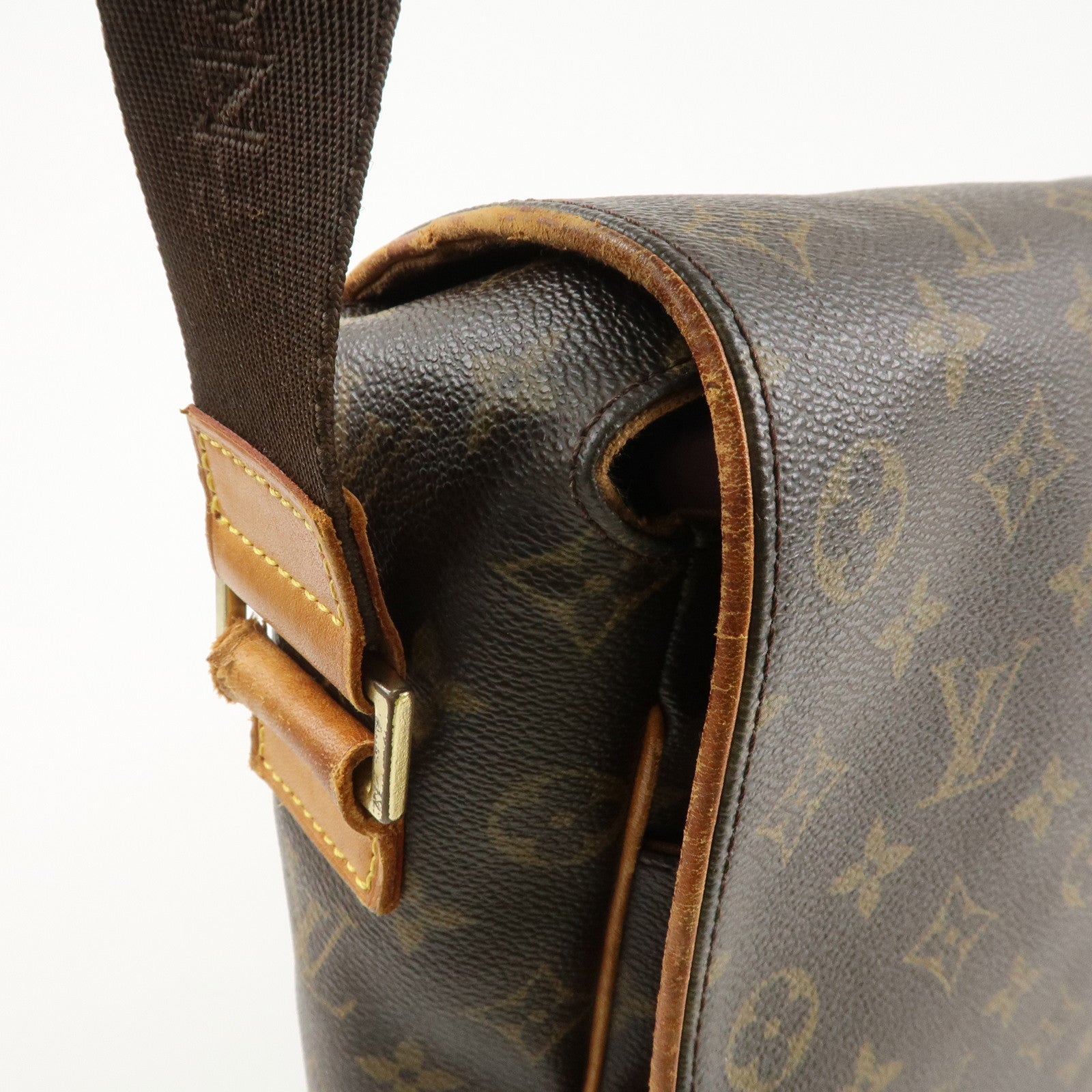 Louis Vuitton Monogram Abbesses Messenger Bag Brown M45257 Used