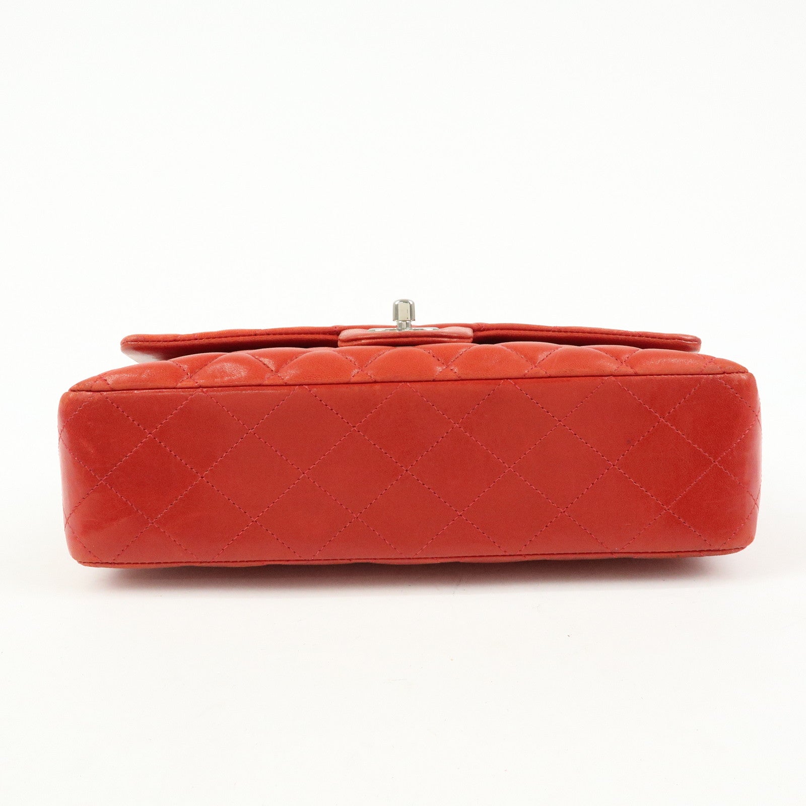 CHANEL COCO Mark Matelasse 25 Double Flap Chain Shoulder Bag A01112