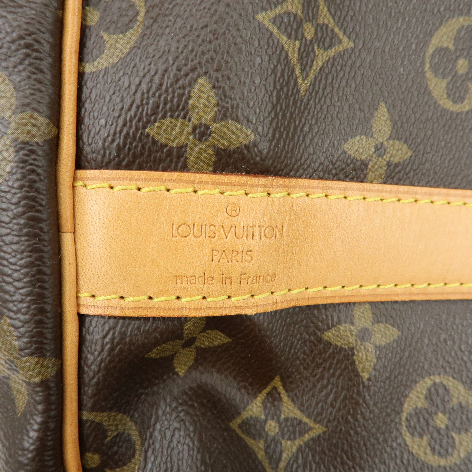 Louis Vuitton Monogram Keep All Bandouliere 60 Boston Bag M41412