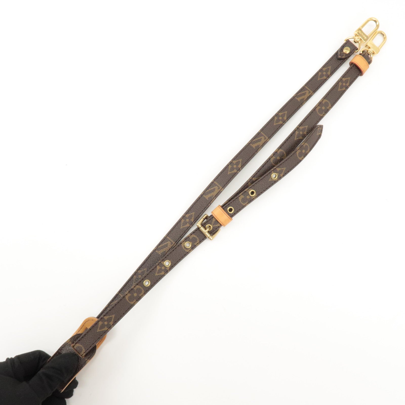Louis Vuitton Monogram Adjustable Shoulder Strap 120cm J52315 Used