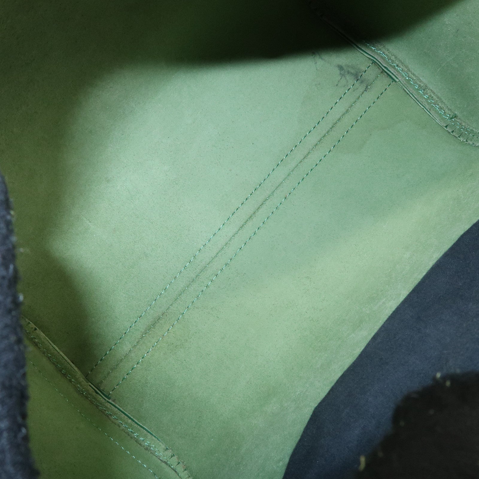 Louis Vuitton Epi Speedy 30 Hand Bag Boston Bag Borneo Green M43004 Used