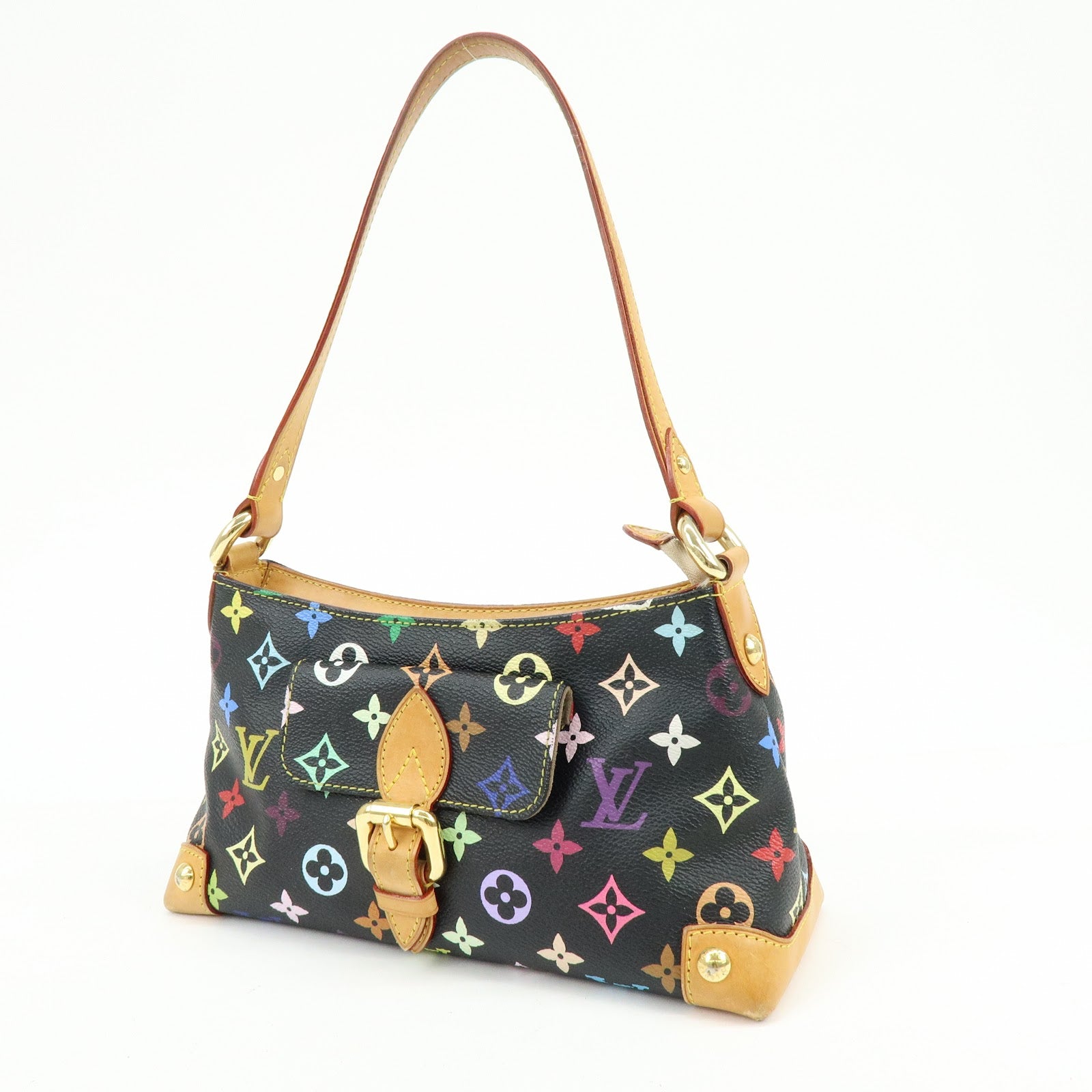 Louis Vuitton Monogram Multicolor Eliza Shoulder Bag Noir M40099