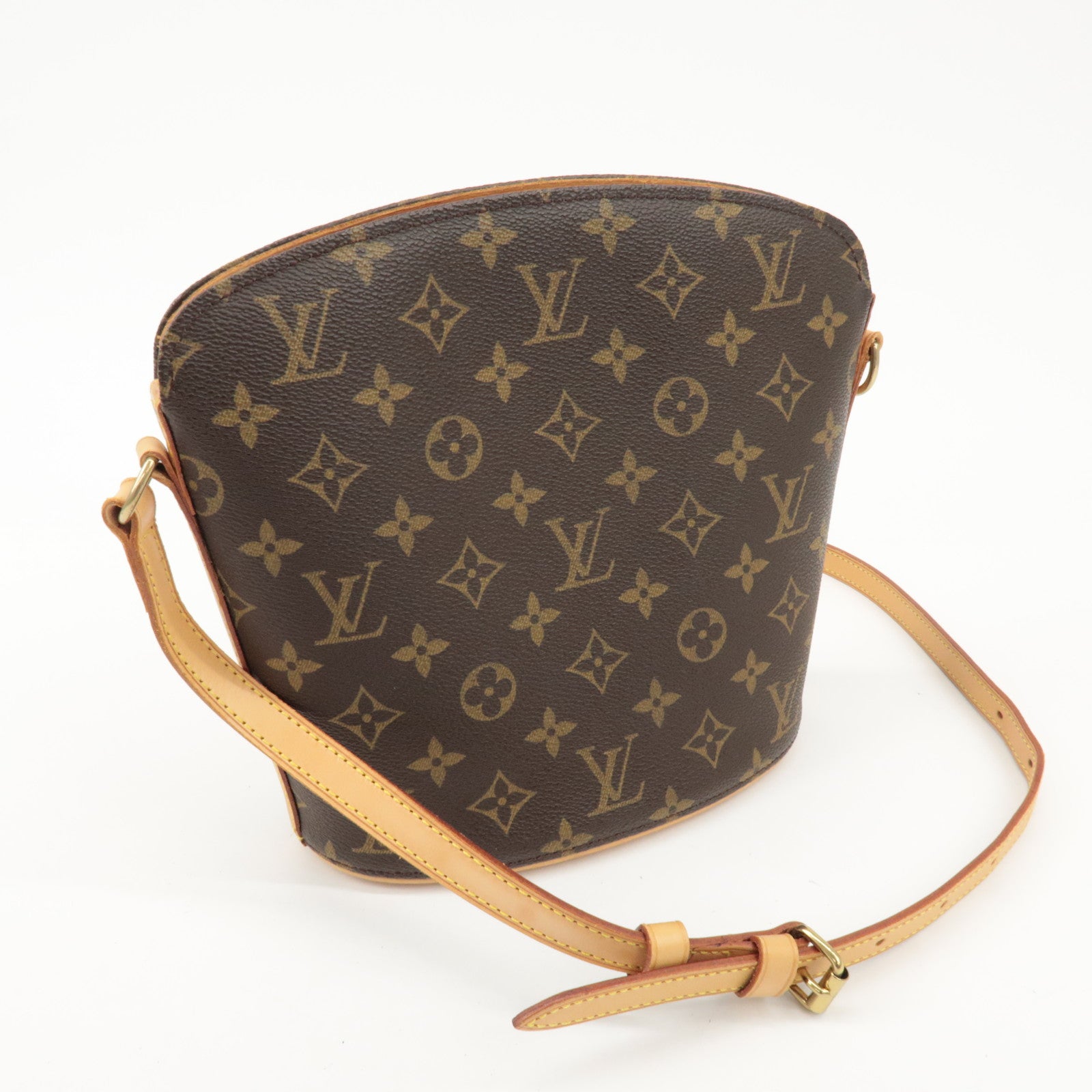 Louis Vuitton Monogram Drouot Crossbody Shoulder Bag M51290 Used