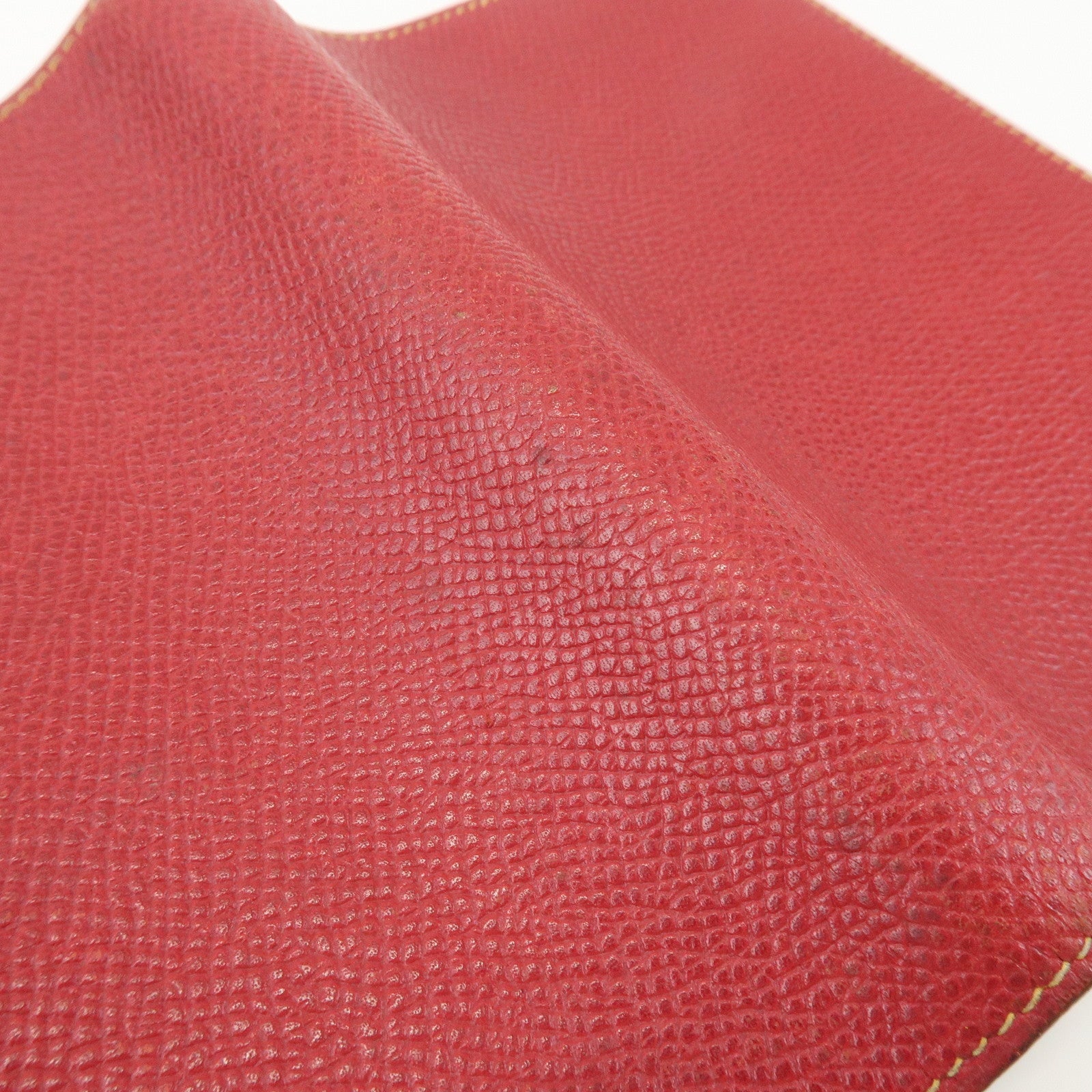 HERMES Logo Veau Epsom Leather Agenda PM Planner Cover A Stamped