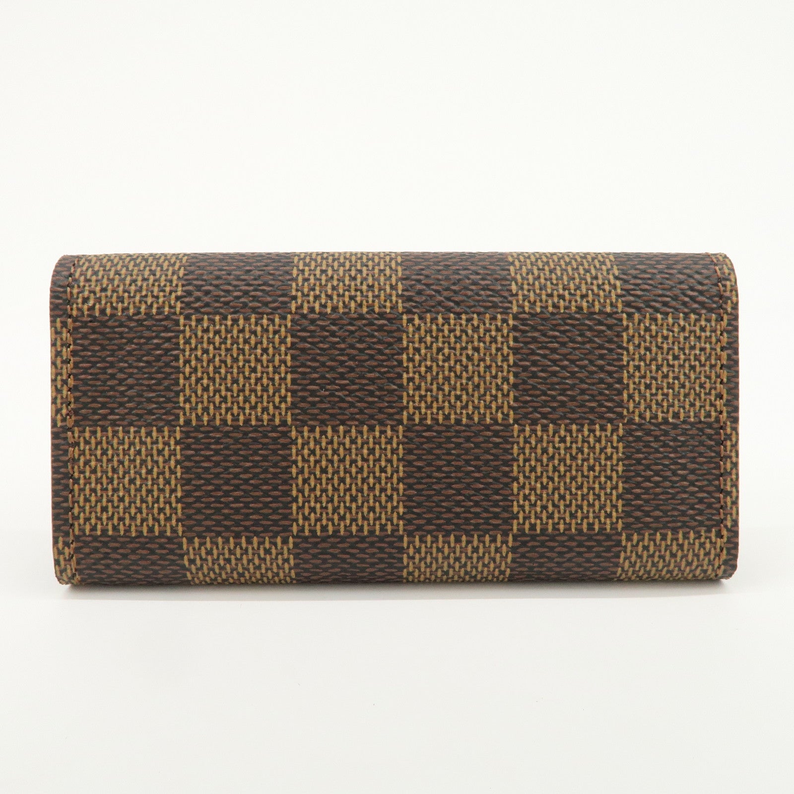 Louis Vuitton Damier Multicles 4 Key Case Damier Ebene Brown N62631