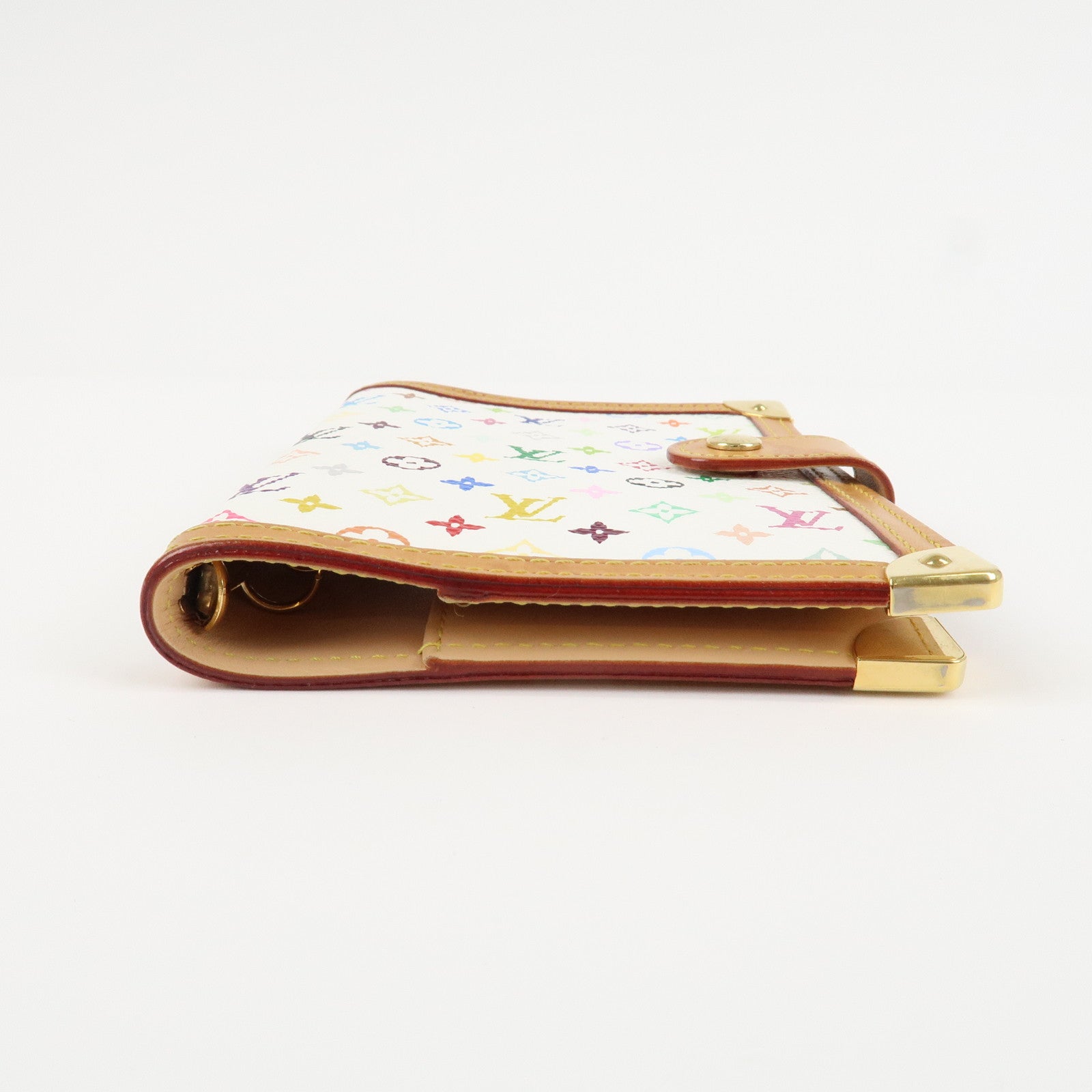 Louis Vuitton Monogram Multi Color Agenda PM Planner Cover R20896 Used