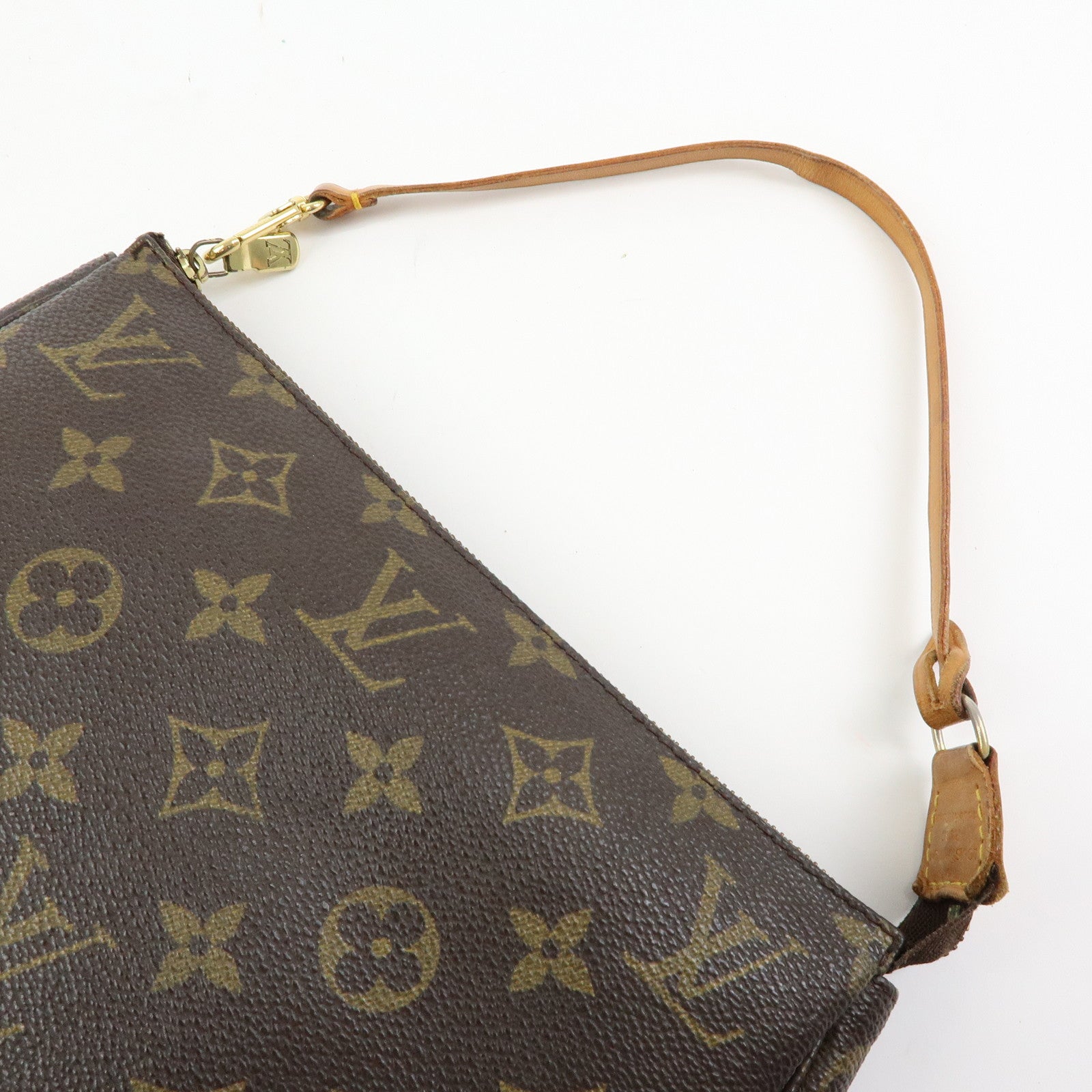 Louis Vuitton Monogram Pochette Accessoires Pouch Hand Bag M51980
