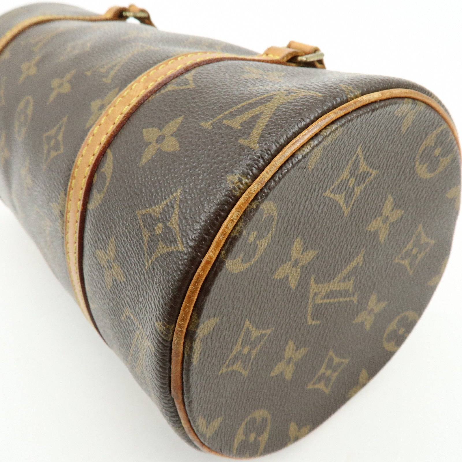 Louis Vuitton Monogram Papillon 26 Hand Bag Brown M51386