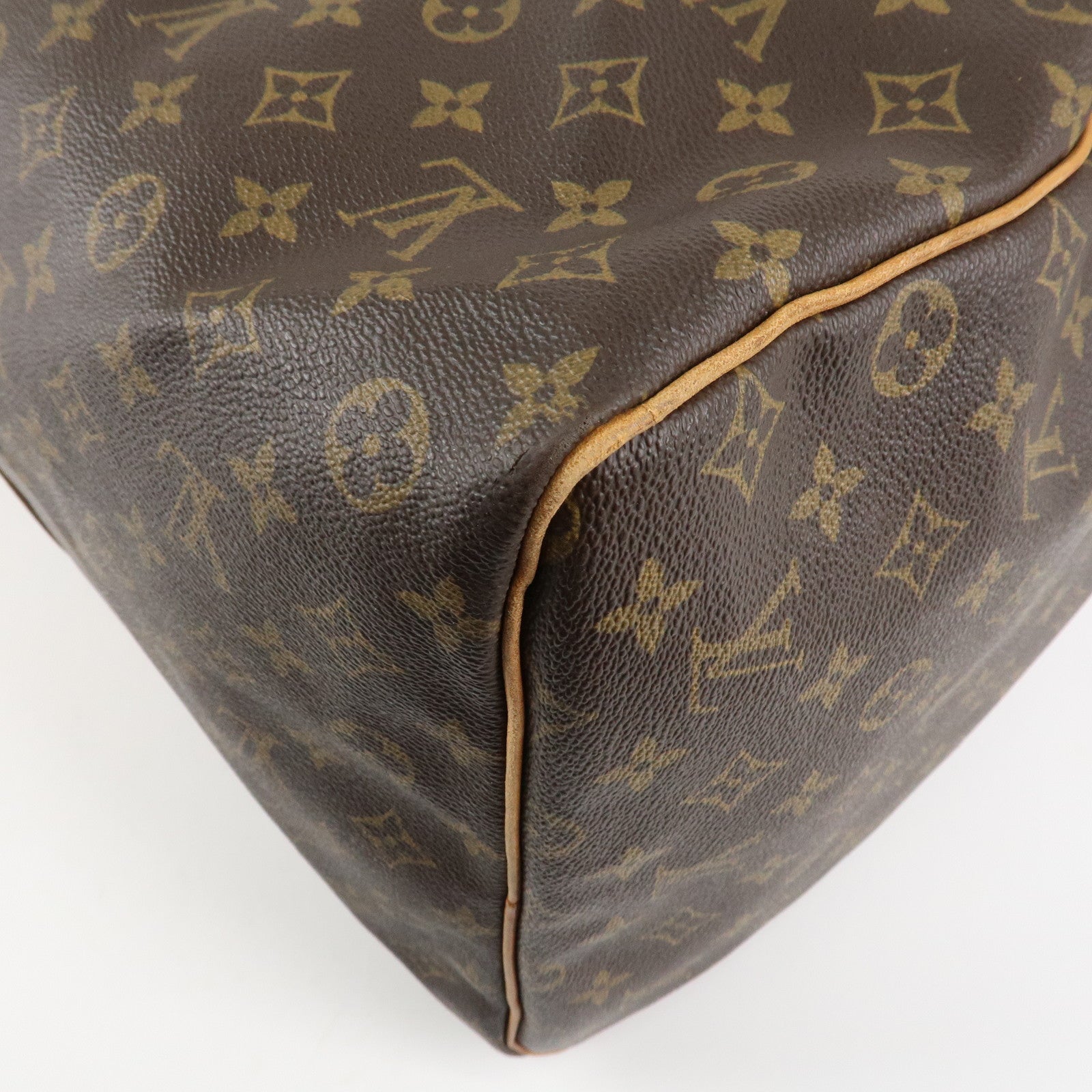 Louis Vuitton Monogram Keep All 60 Boston Bag Brown M41422 Used