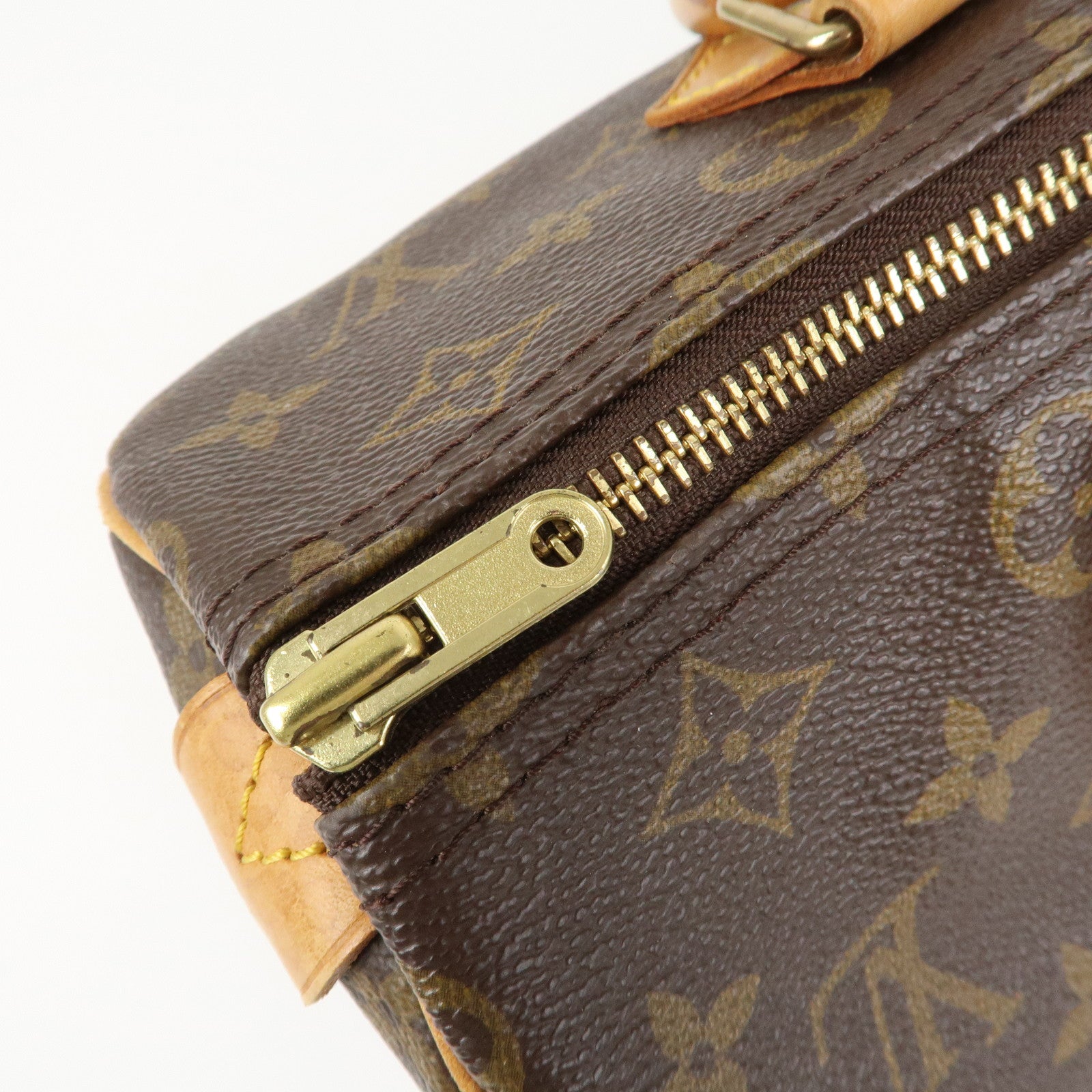 Louis Vuitton Monogram Speedy 30 Boston Bag Hand Bag Brown M41526