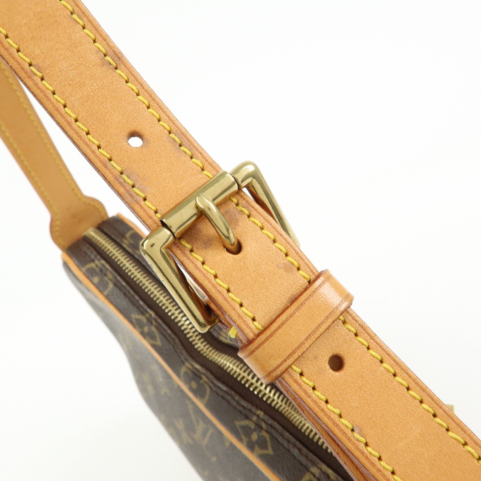 Louis Vuitton Monogram Pochette Croissant Shoulder Hand Bag M51510
