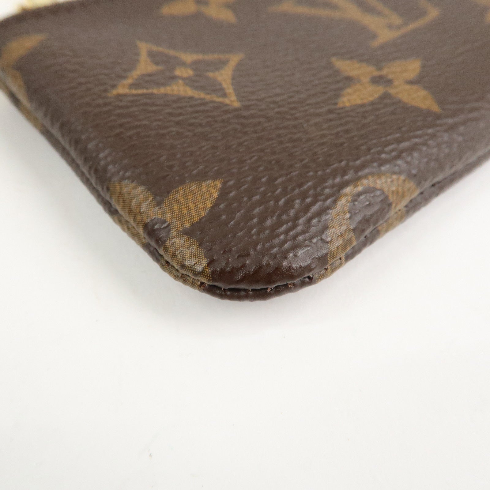 Louis Vuitton Monogram Pochette Cles Coin Case Key Case M62650