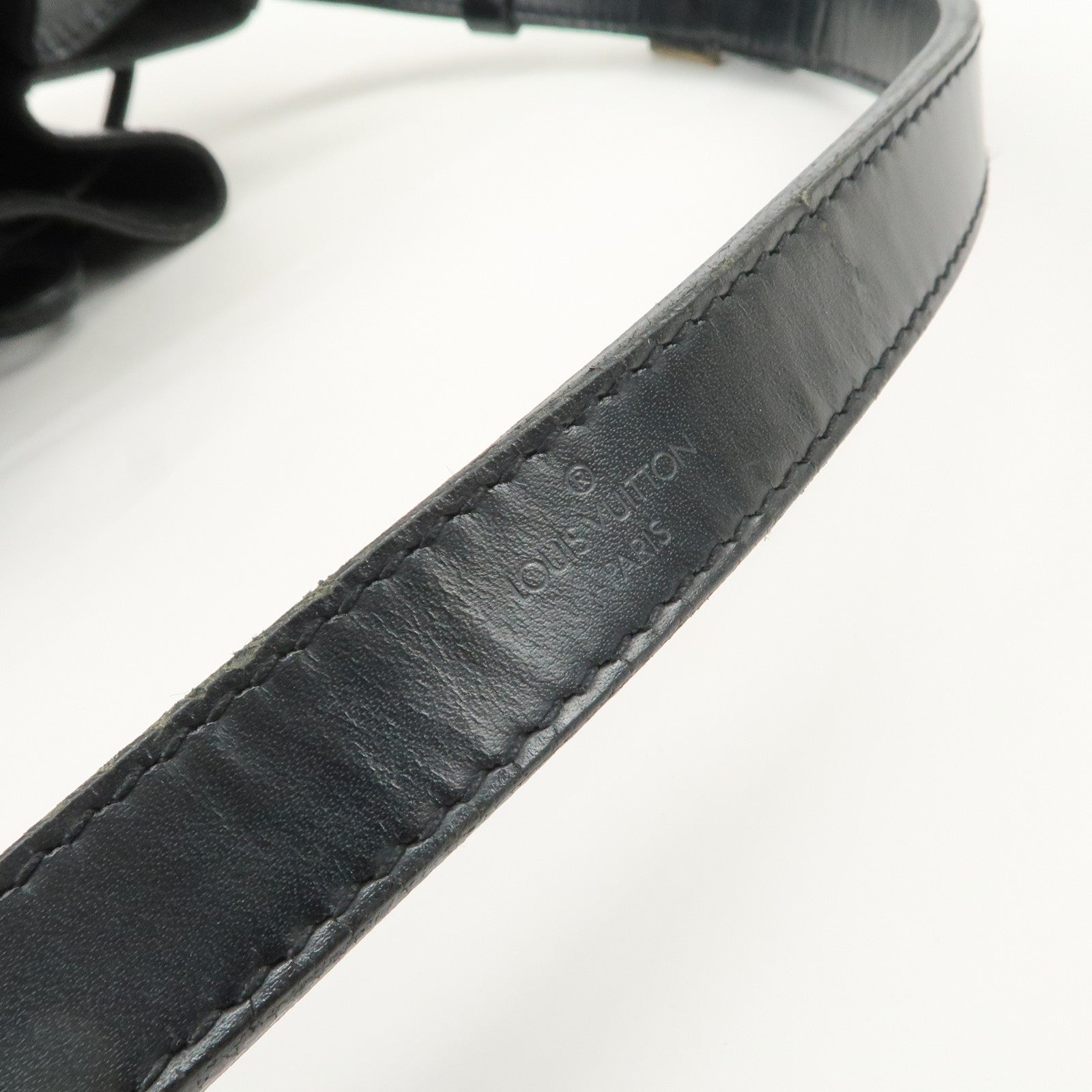 Louis Vuitton Epi Petit Noe Shoulder Bag Noir Black M59012