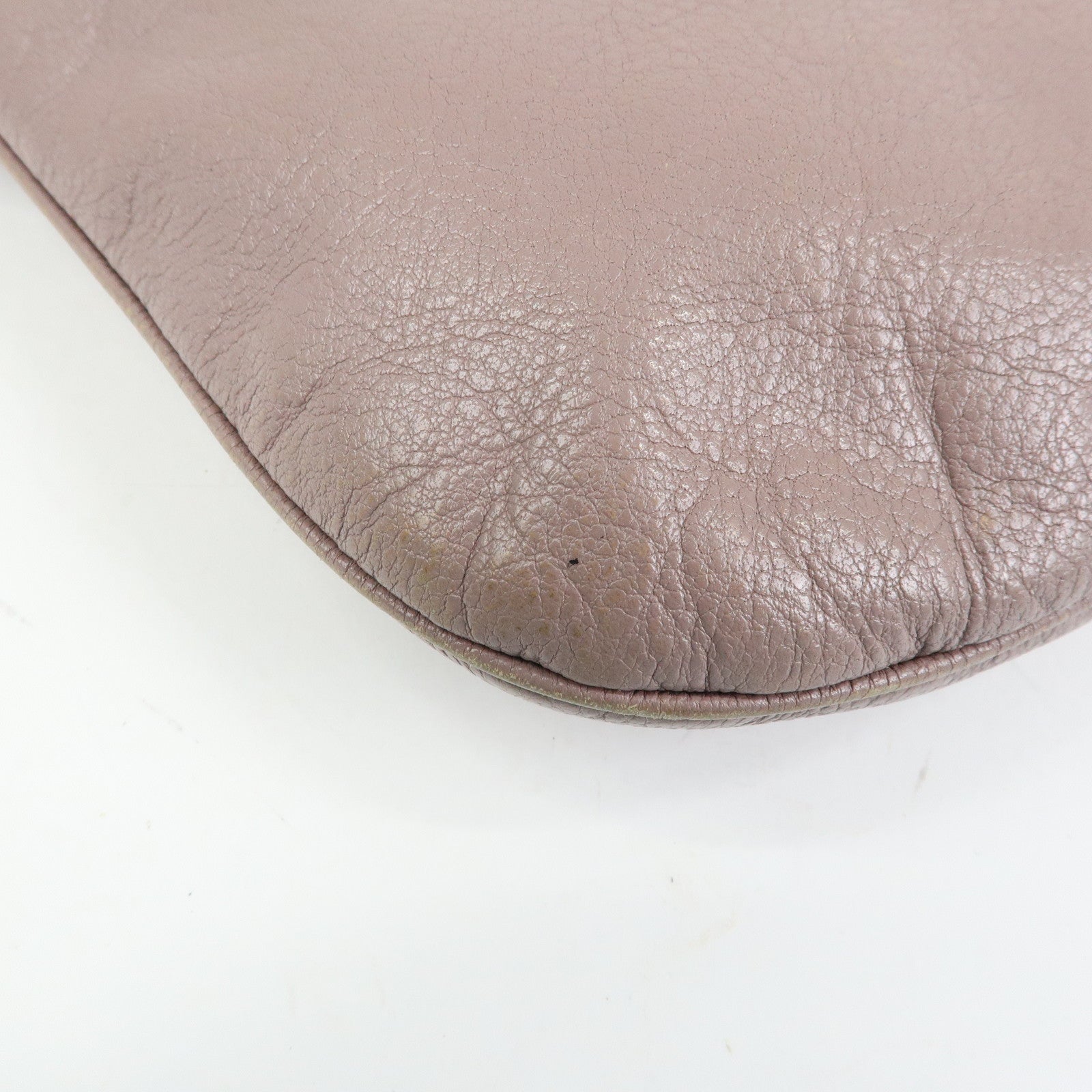 LOEWE Heritage Calf Leather Shoulder Bag Crossbody Bag Pink