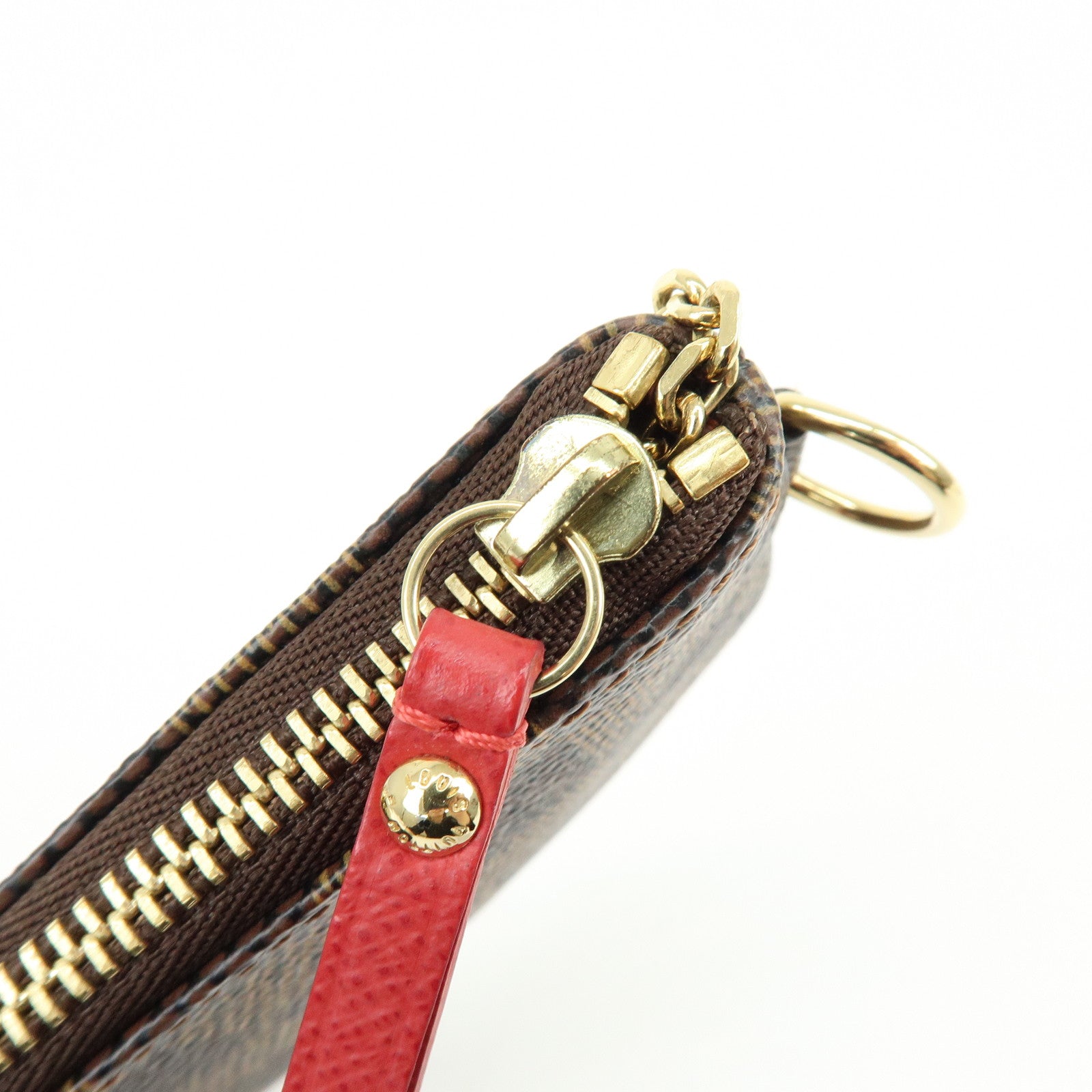 Louis Vuitton Damier T&B Pochette Cles Complice Coin Case N61742