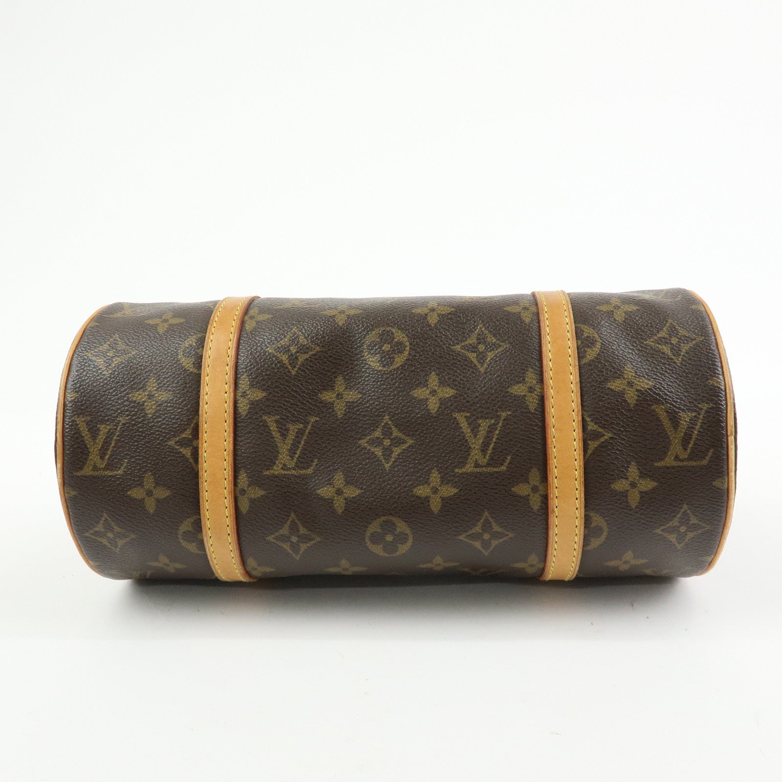 Louis Vuitton Monogram Papillon 26 Hand Bag Brown M51386