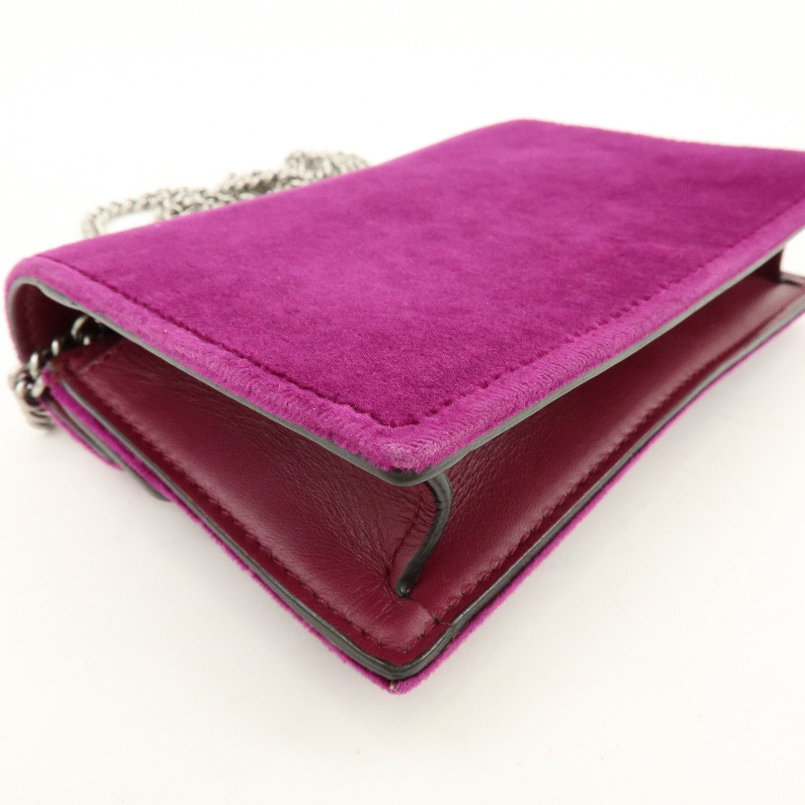 GUCCI Dionysus Super Mini Bag Suede Leather Shoulder Bag 476432