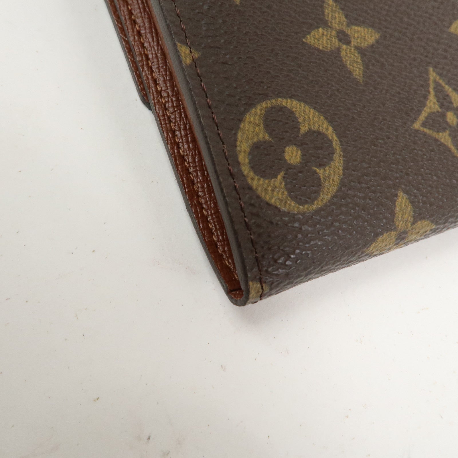 Louis Vuitton Monogram Porte Monnaie Credit Long Wallet M61726