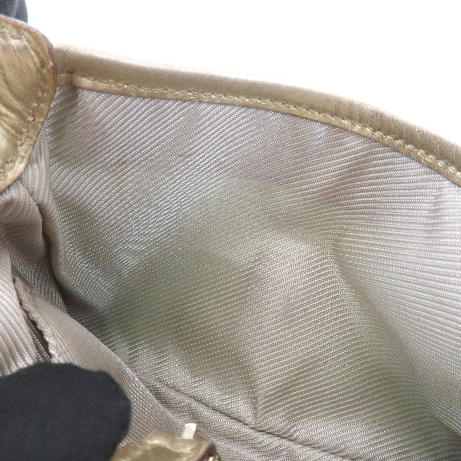 GUCCI Jackie GG Monogram Canvas Leather Mini Pouch 005・0819