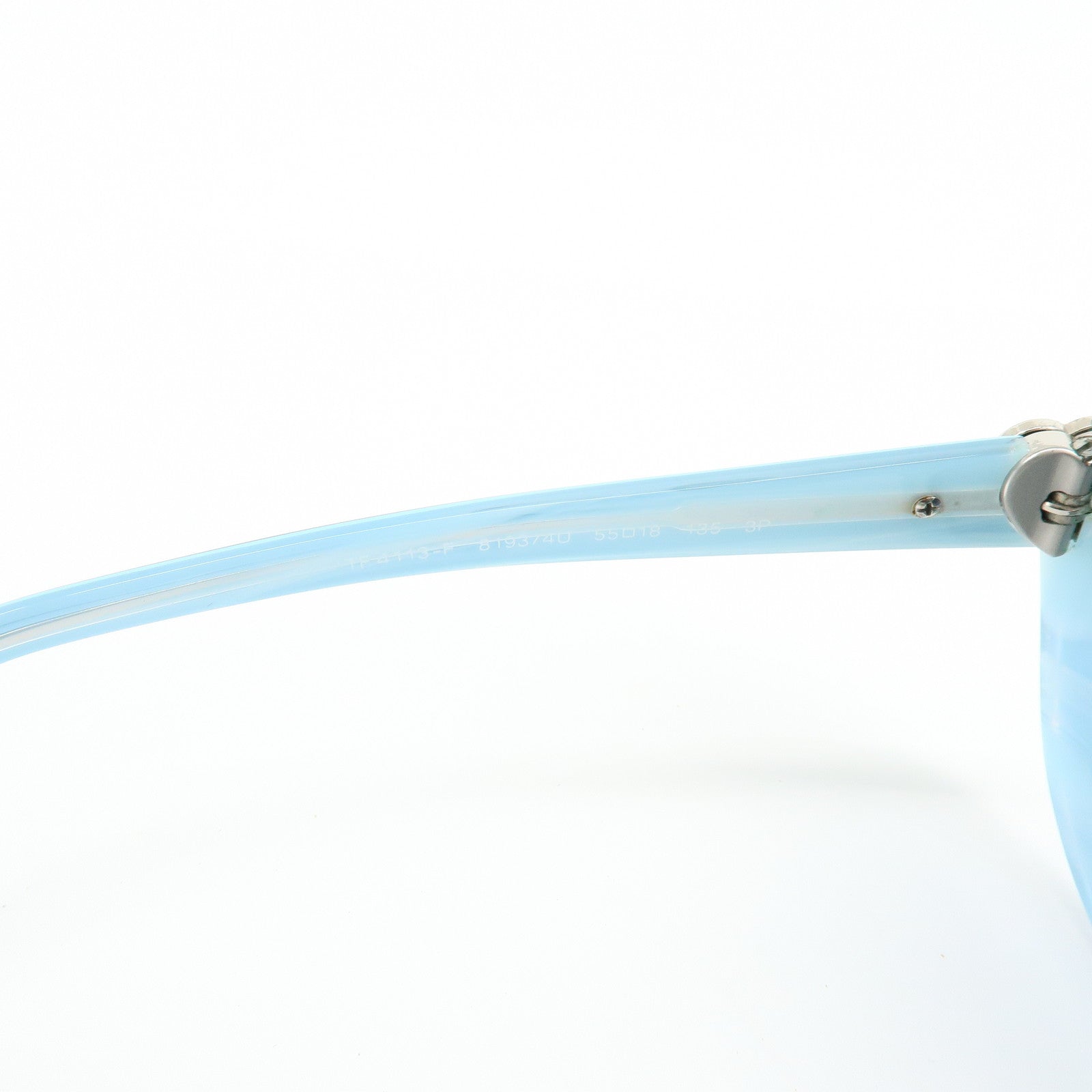 Tiffany & Co Return to Tiffany Plastic Sunglasses Black Light Blue