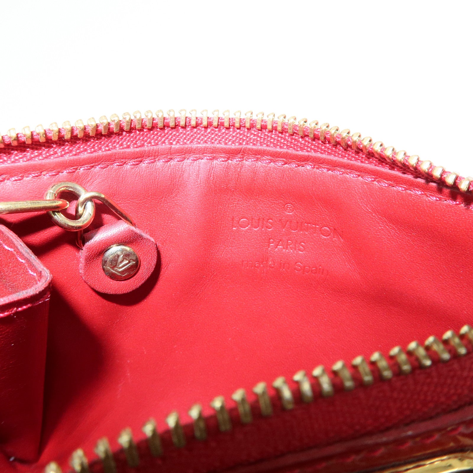 Louis Vuitton Monogram Vernis Pochette Cles NM Coin Case M93559