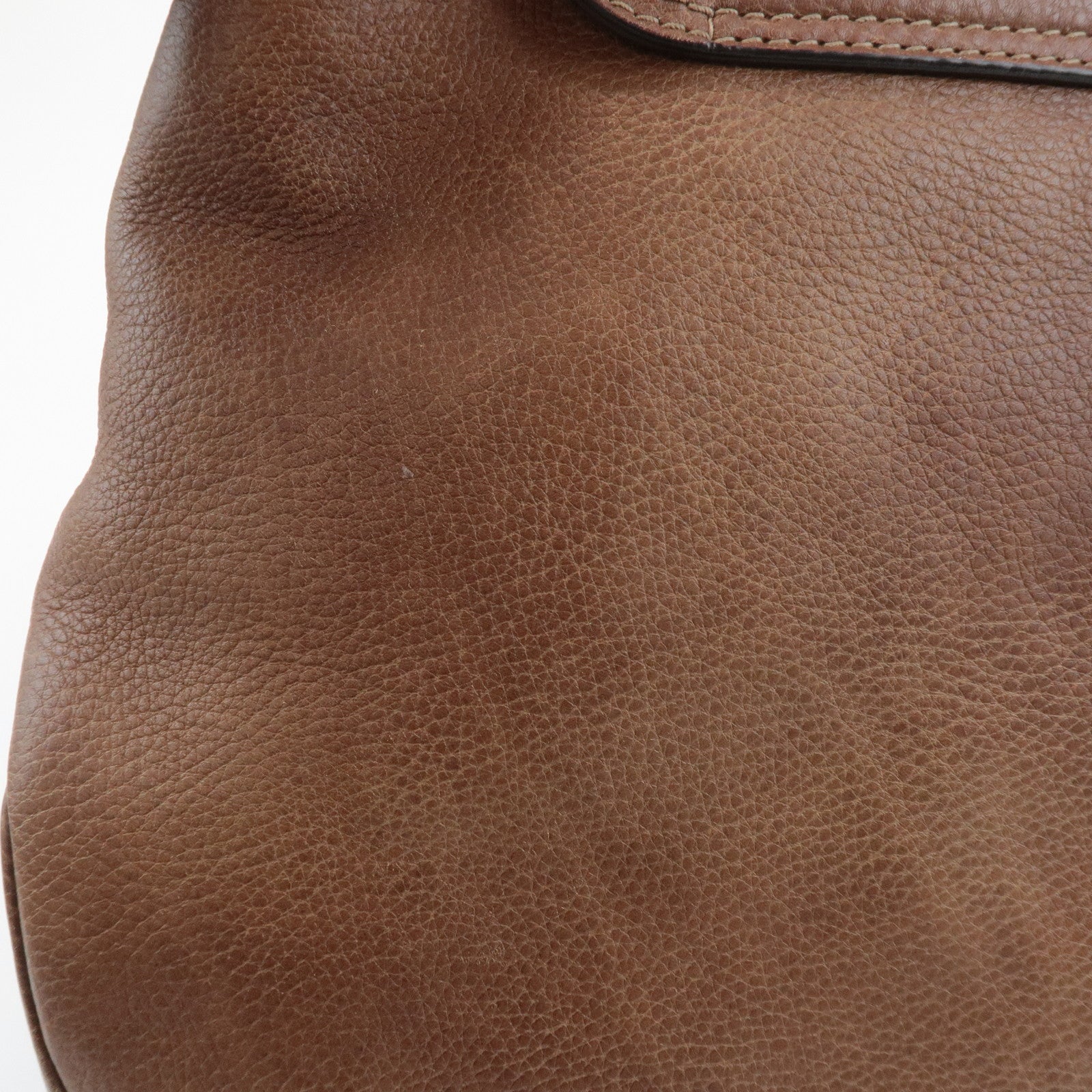 GUCCI New Pelham Leather 2Way Bag Shoulder Bag Brown 223955 Used