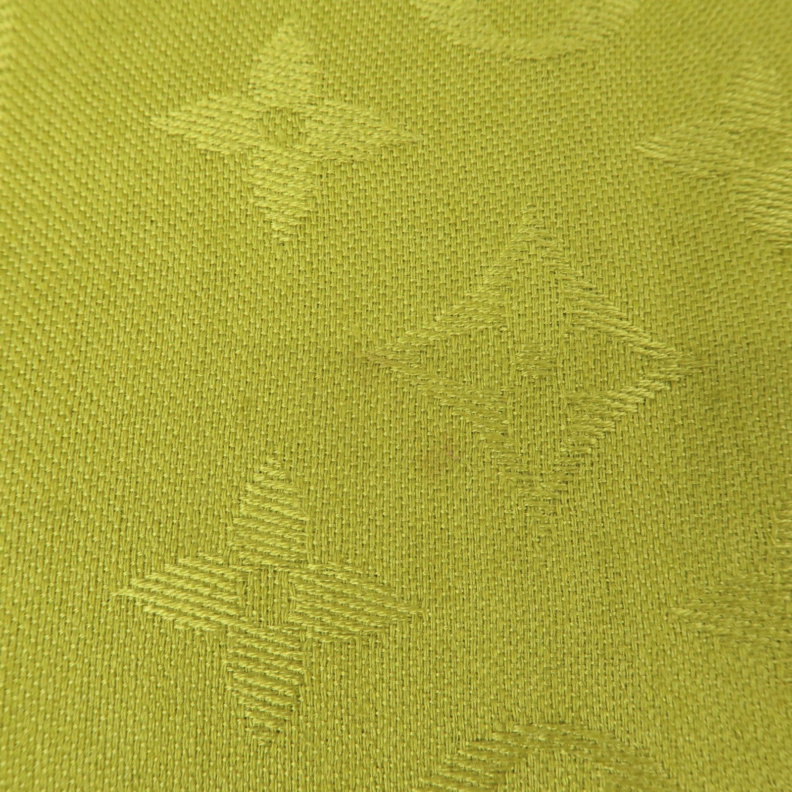 Louis Vuitton Monogrm Silk Wool Scarf Shawl Anis Green M71326