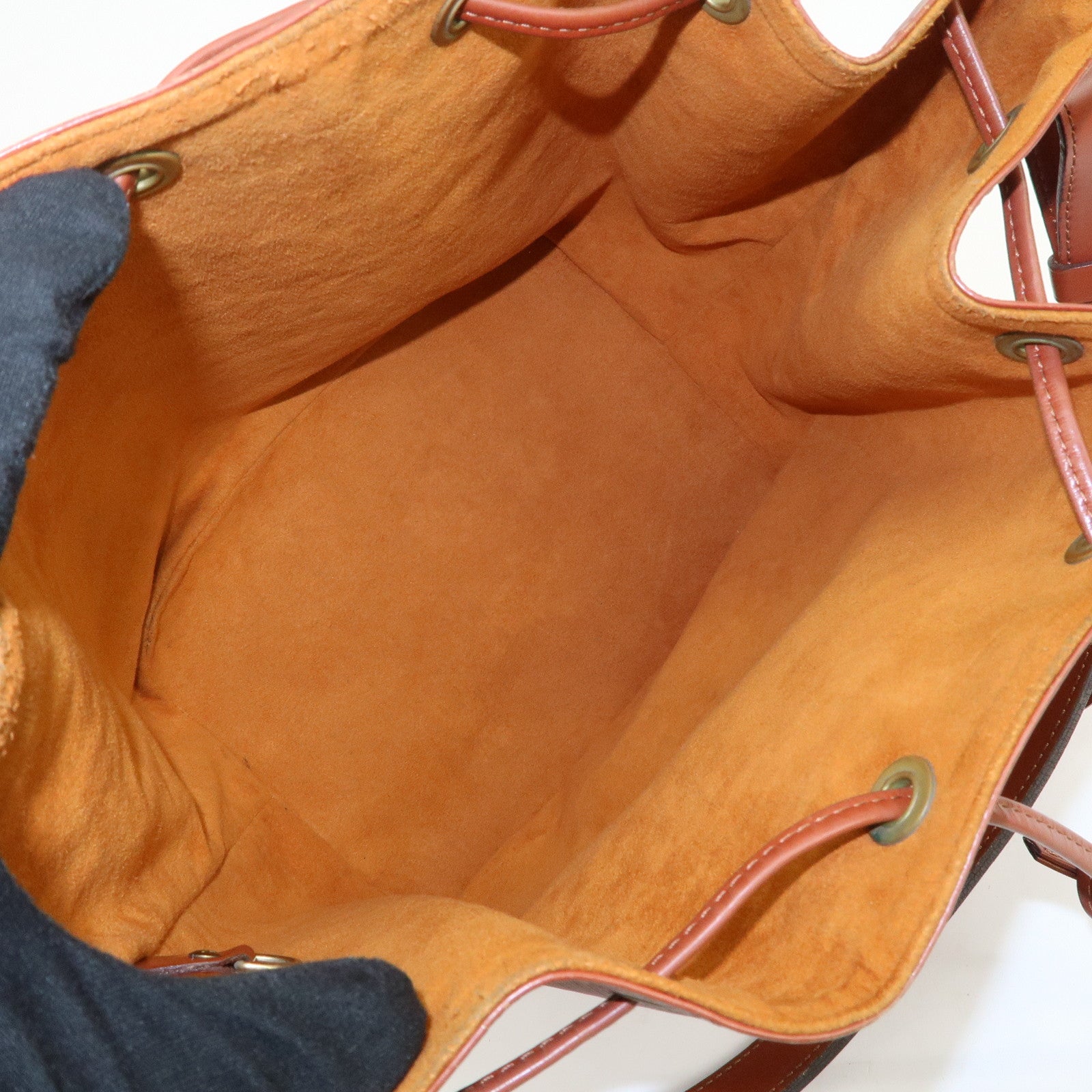 Louis Vuitton Epi Petit Noe Shoulder Bag Kenya Brown M44103