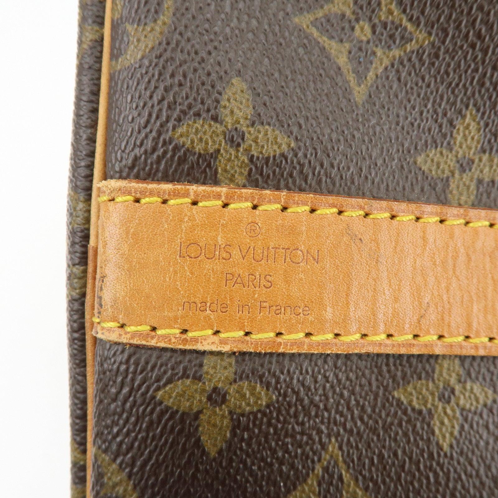 Louis Vuitton Monogram Keep All Bandouliere 55 Boston Bag M41414