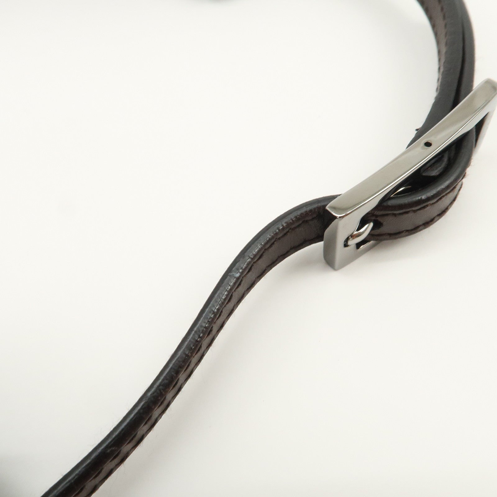 GUCCI GG Canvas Leather Hand Bag Shoulder Bag Black 32160