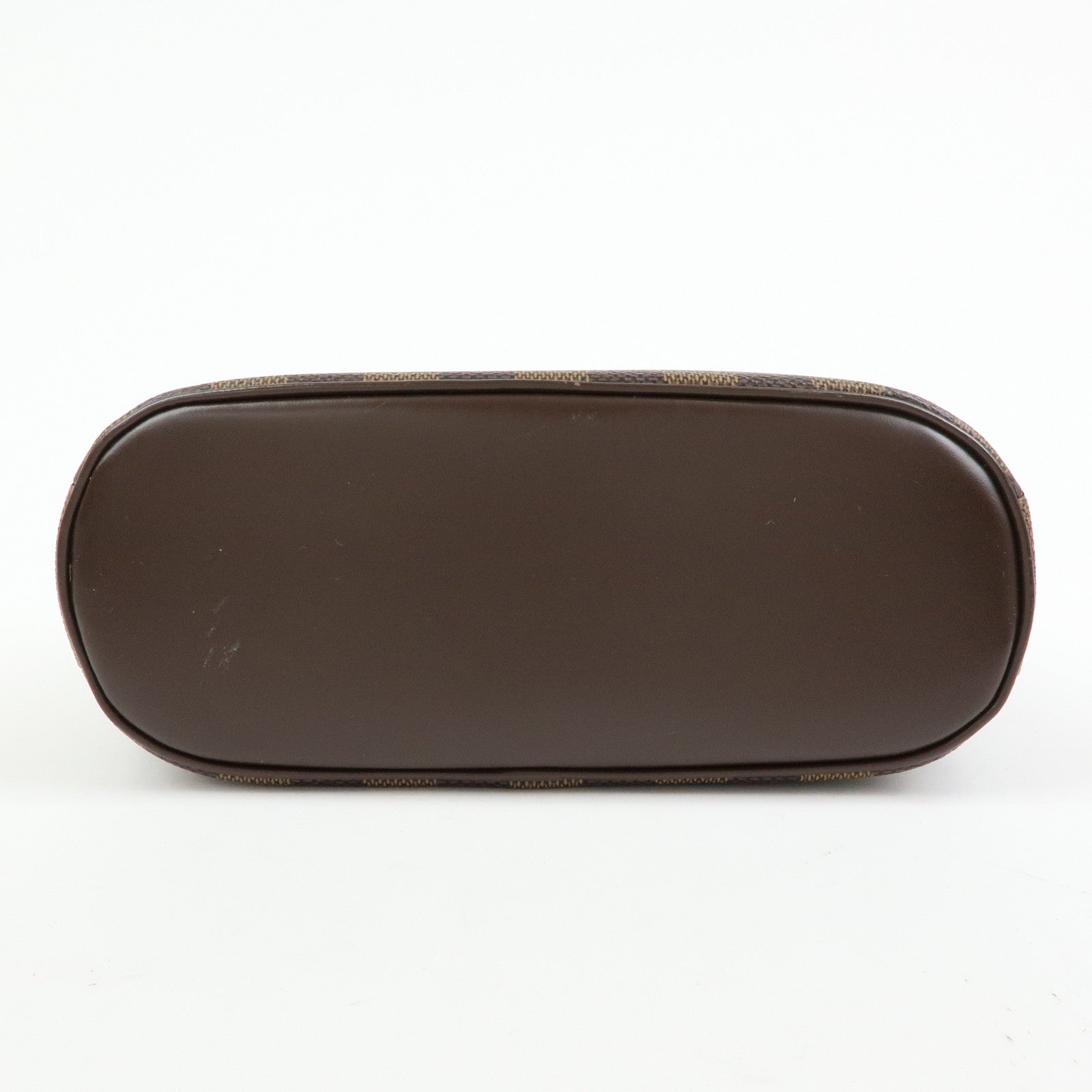 Louis Vuitton Saleya Mini Damier Ebene Canvas Leather Hand Bag