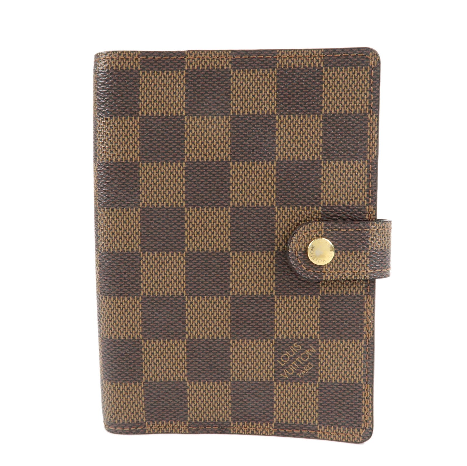 Louis Vuitton Damier Azur Agenda PM Planner Cover R20700 Used