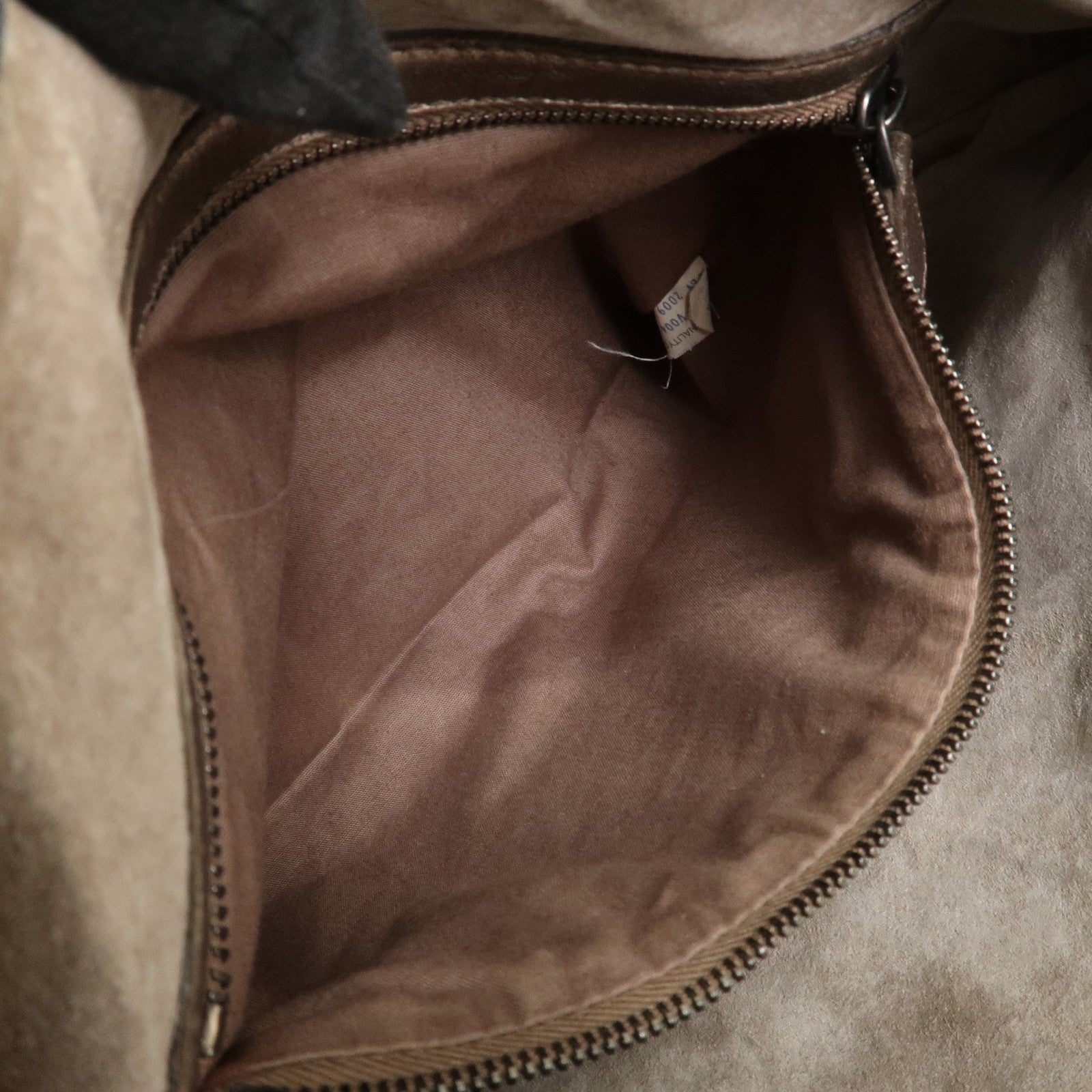 BOTTEGA VENETA Intrecciato Leather Shoulder Bag Metaric Brown