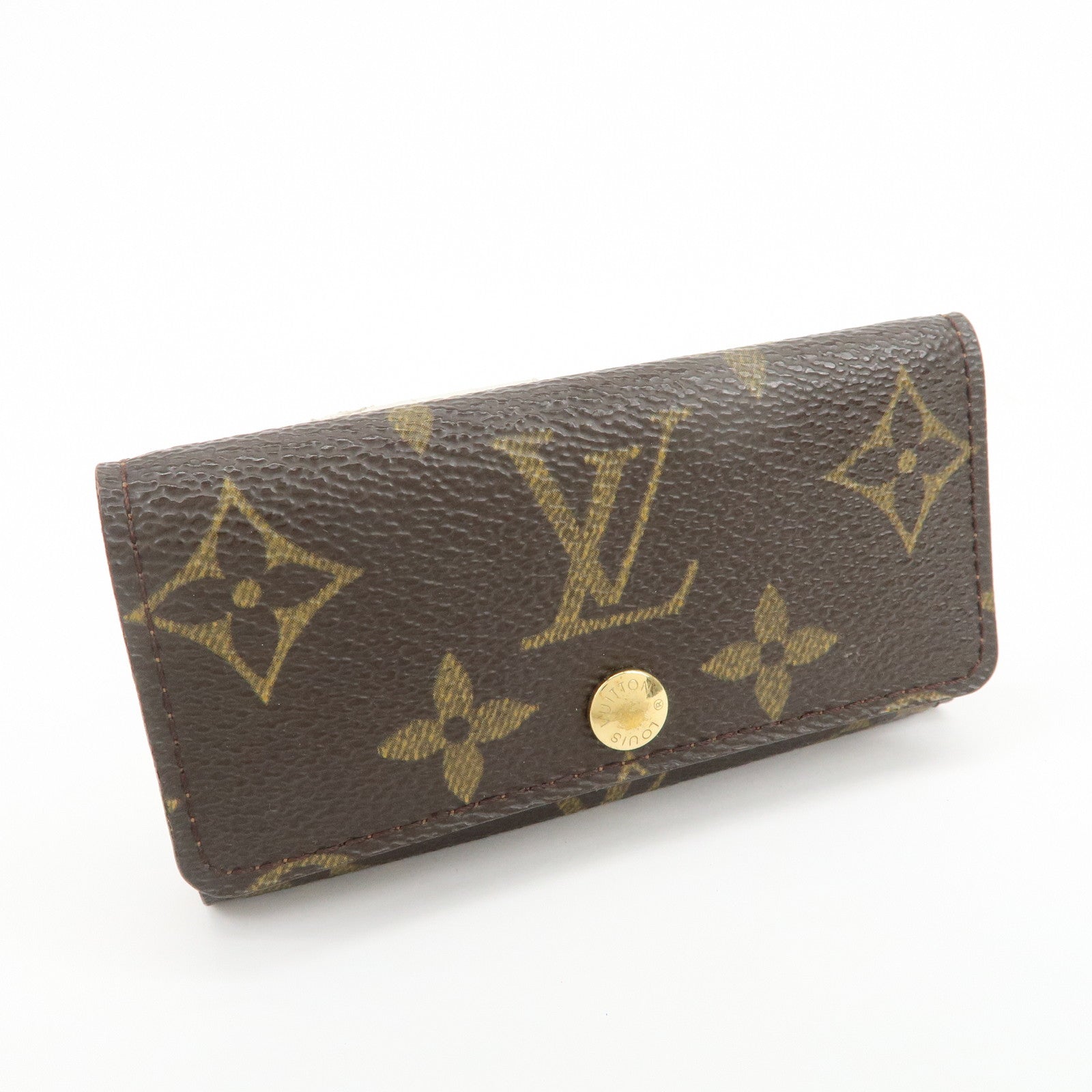 Louis Vuitton Monogram Multicles 4 Key Case Key Holder Brown M69517