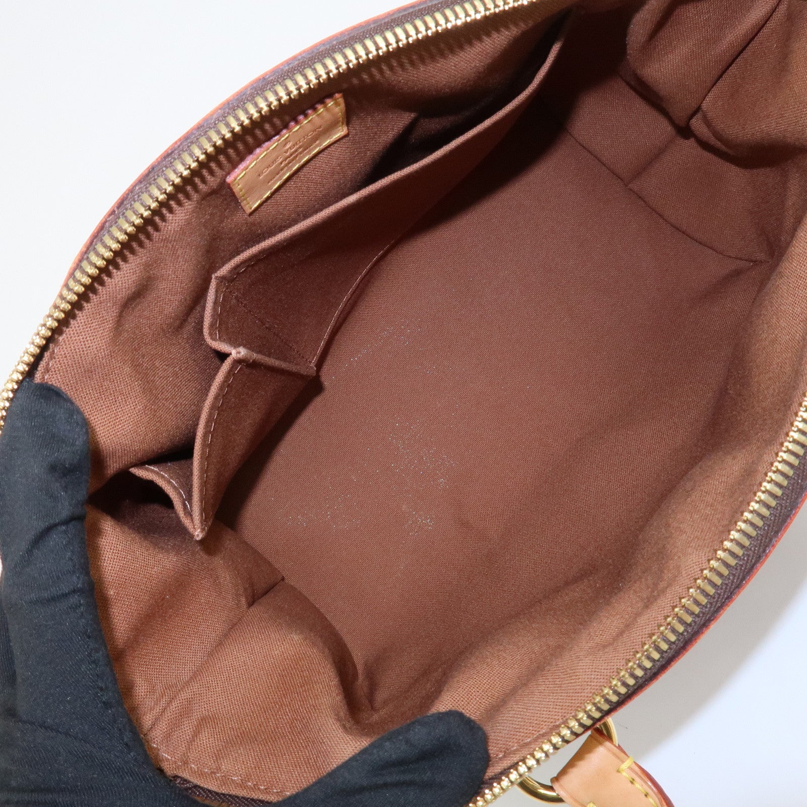 Louis Vuitton Monogram Tivoli PM Hand Bag Shoulder Bag Brown M40143