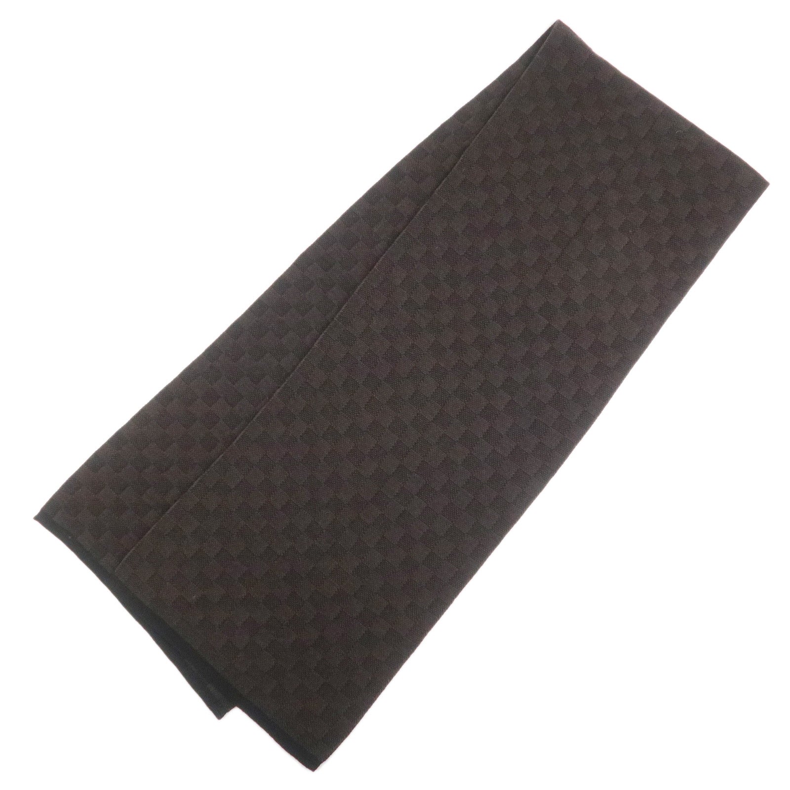 Louis Vuitton Damier Wool 100% Echarpe Petit Scarf Brown M70029