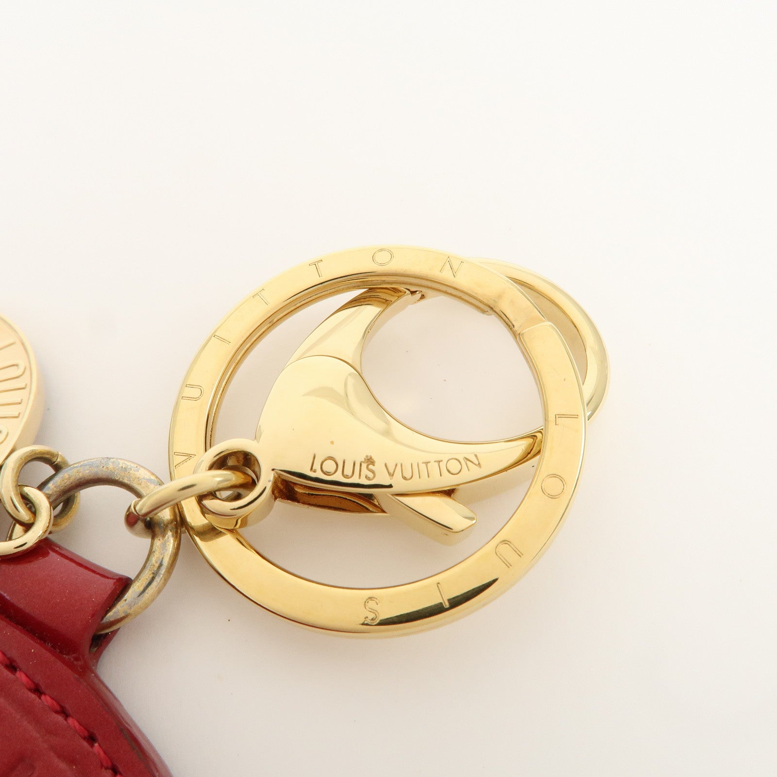 Louis Vuitton Vernis Porte Cles Ron T&B Bag Charm Key Charm M93605