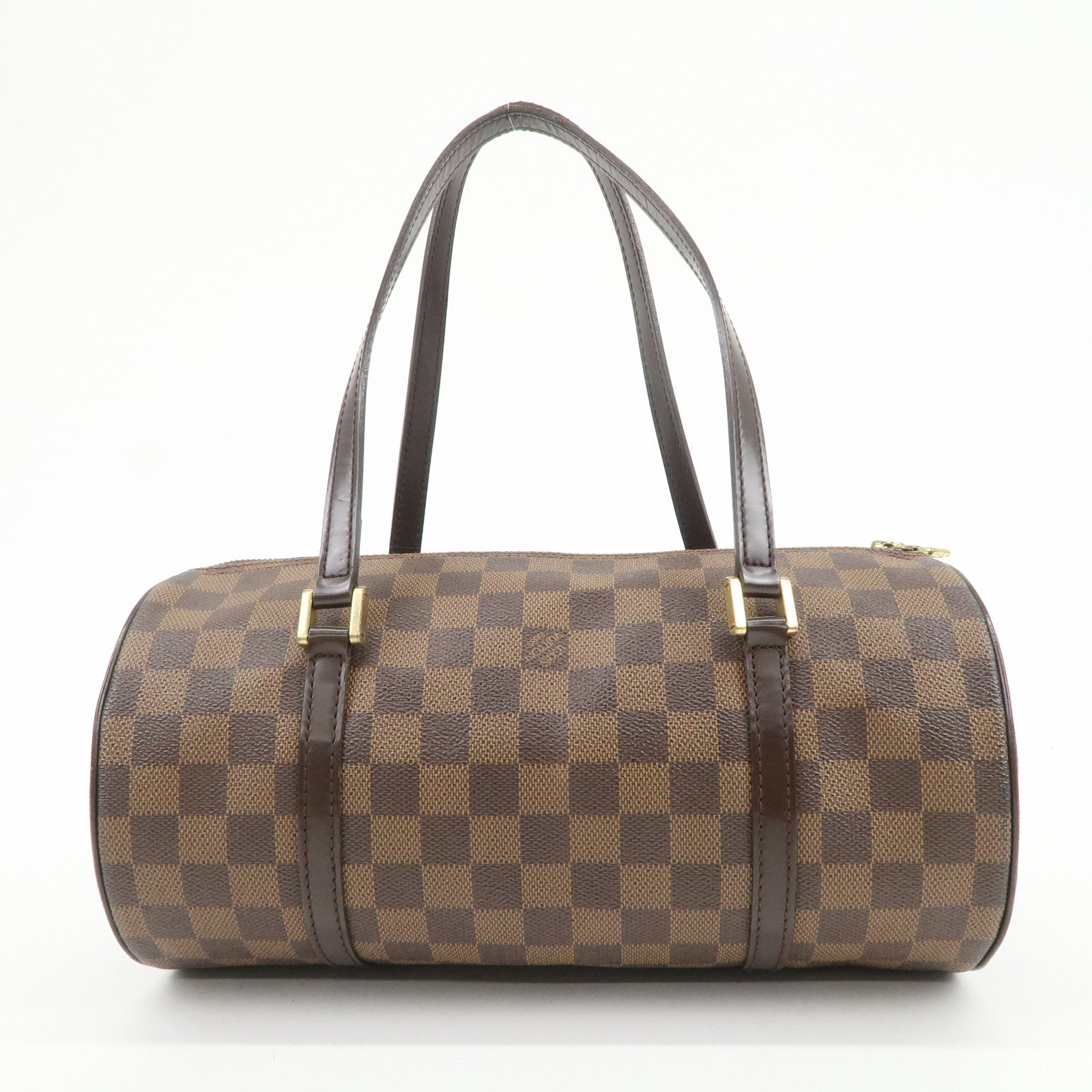 Louis Vuitton Damier Ebene Papillon 30 Hand Bag Brown N51303