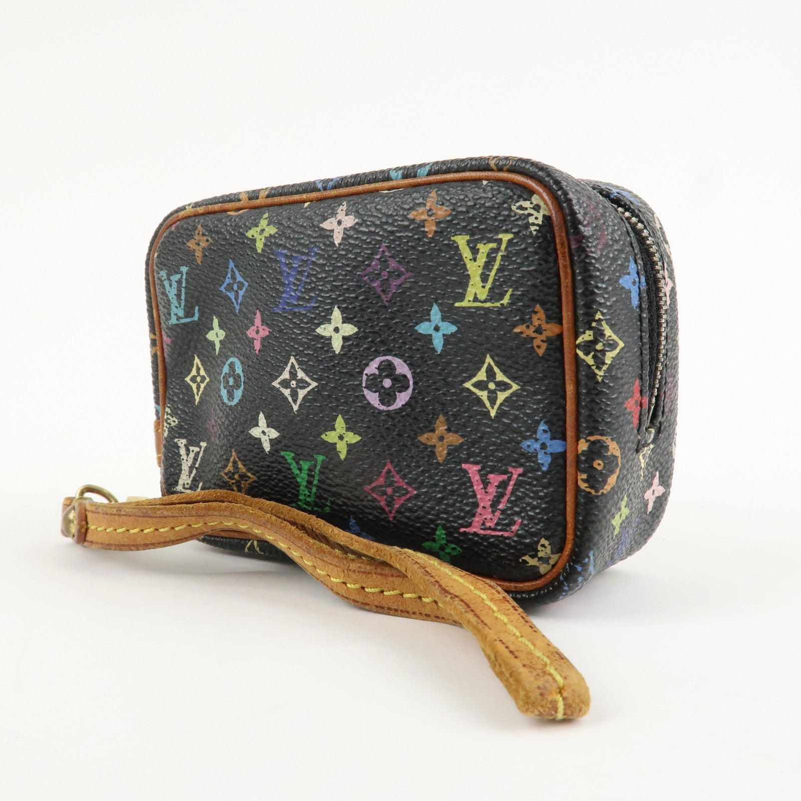 Louis Vuitton Monogram Multicolor Trousse Wapity Camera Pouch M58034 Used