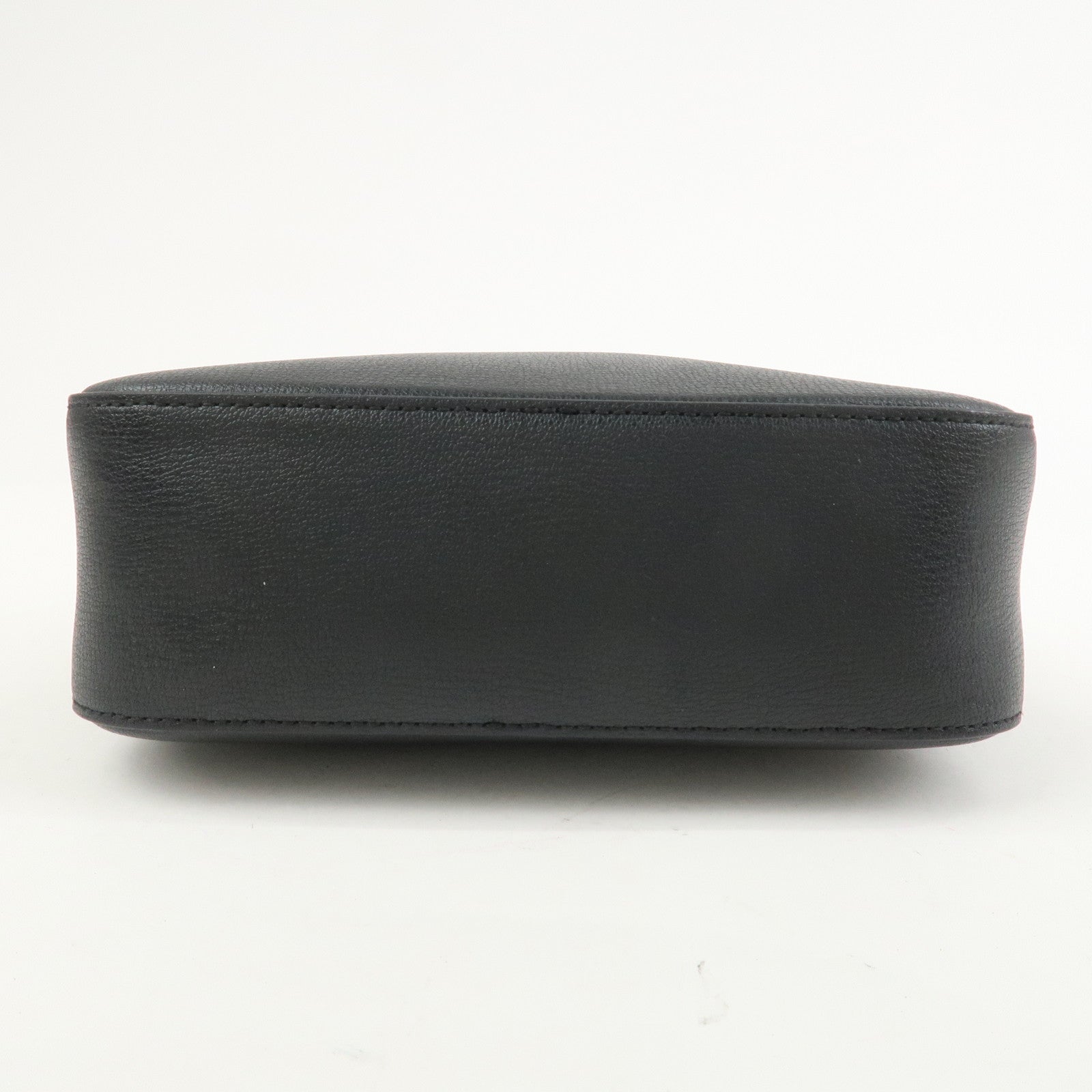 JIMMY CHOO Leather Shoulder Crossbody Bag KIMI Camera Bag Black