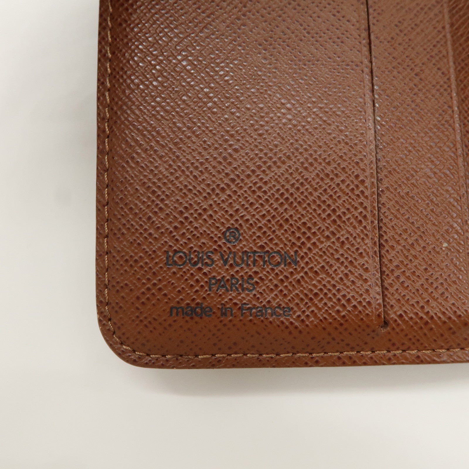 Louis Vuitton Louis Monogram Compact Small Zippy Wallet M61667 Used