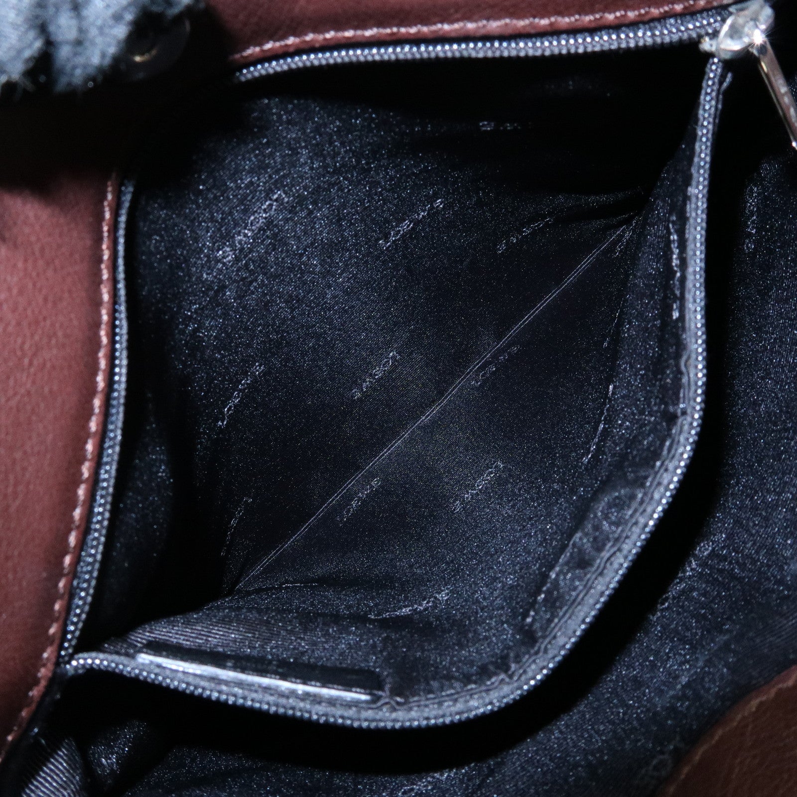 LOEWE Anagram Leather Shoulder Bag Crossbody Bag Brown