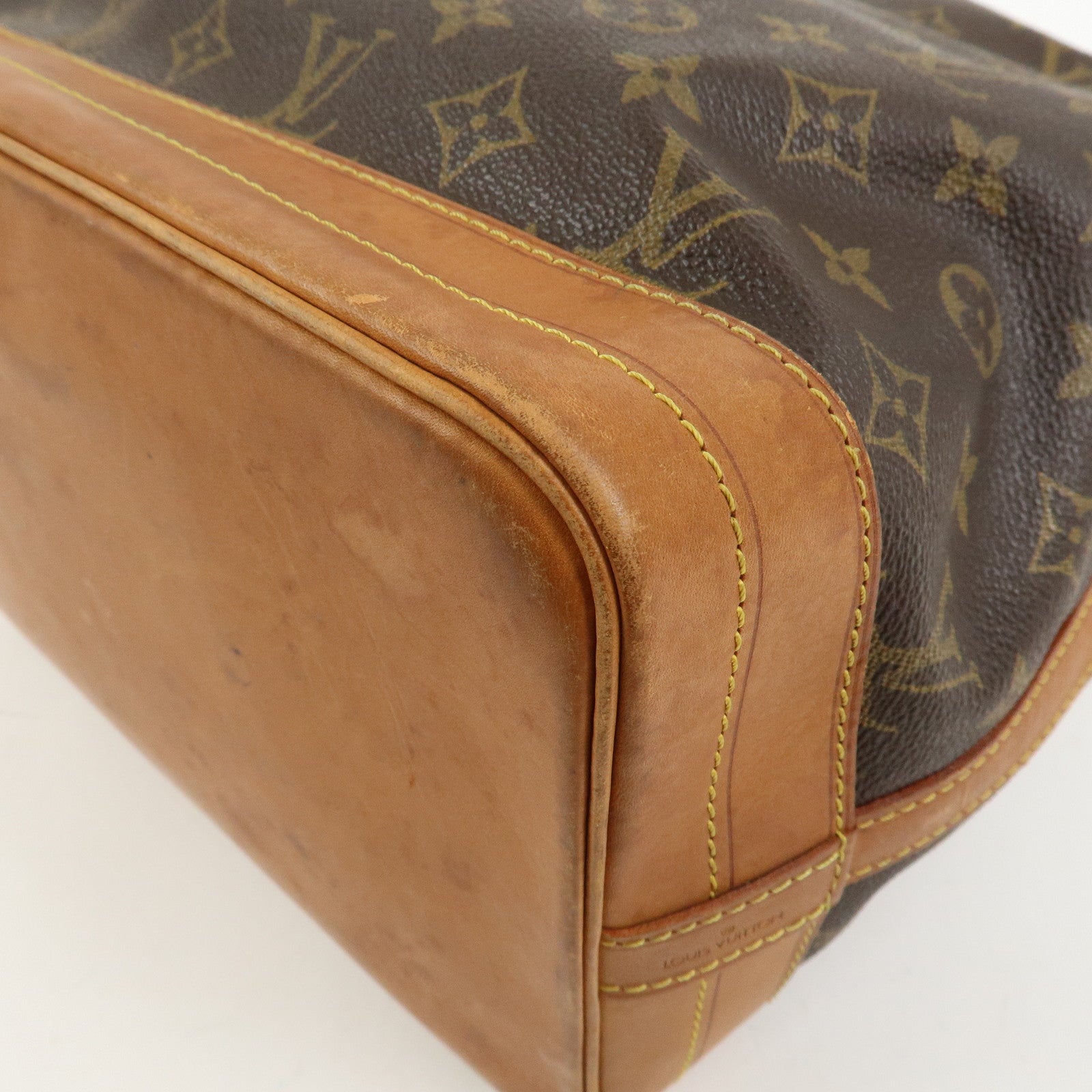 Louis Vuitton Monogram Noe Shoulder Bag Hand Bag Brown M42224