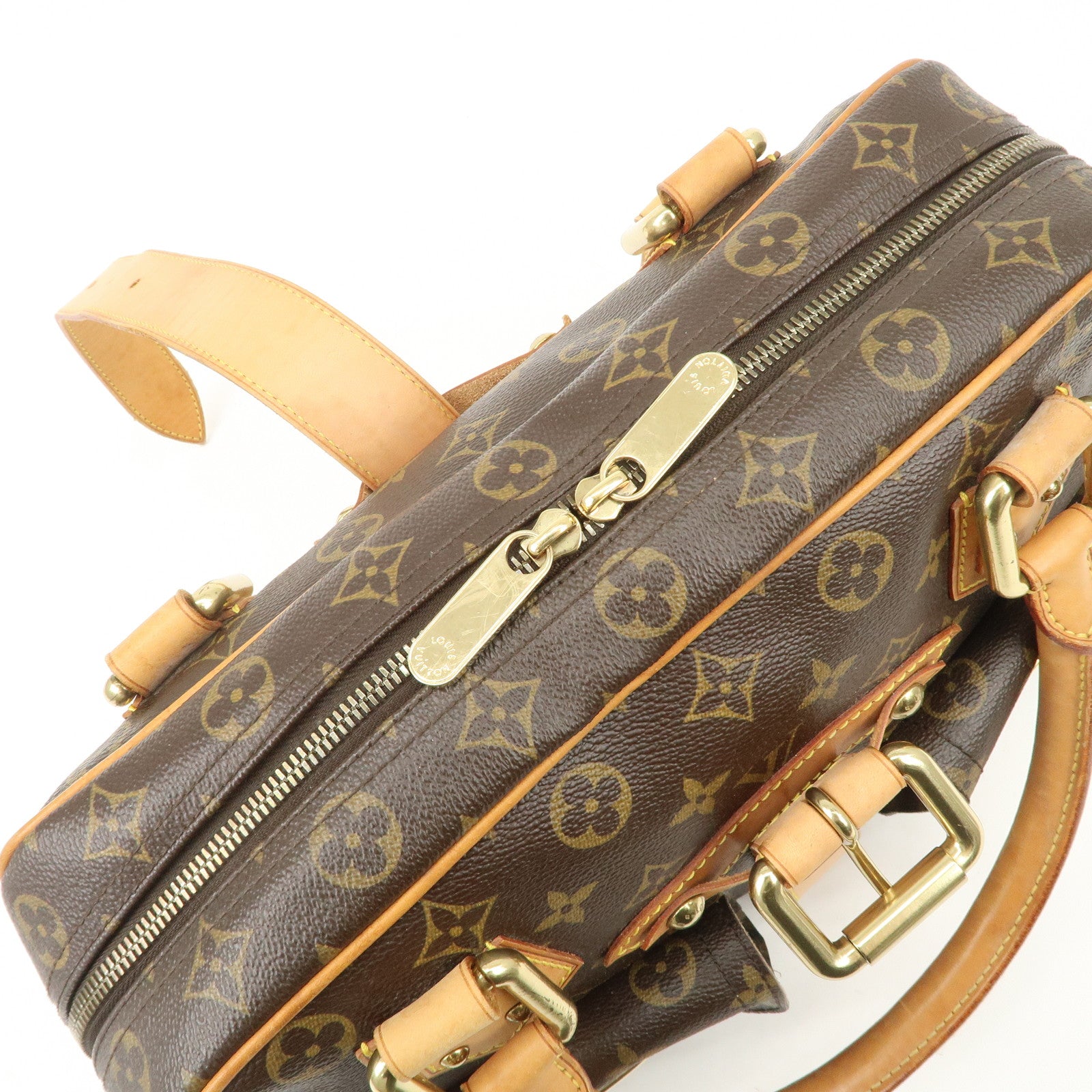 Louis Vuitton Monogram Manhattan GM Hand Bag M40025 Used