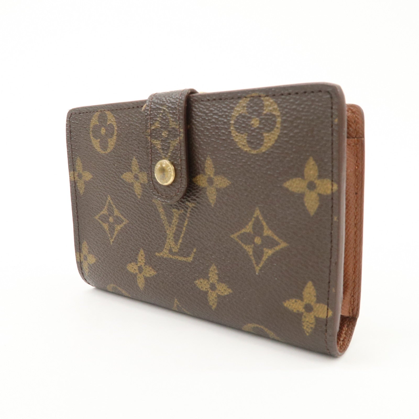 Louis Vuitton Monogram Portefeuille Viennois Wallet Brown M61674 Used