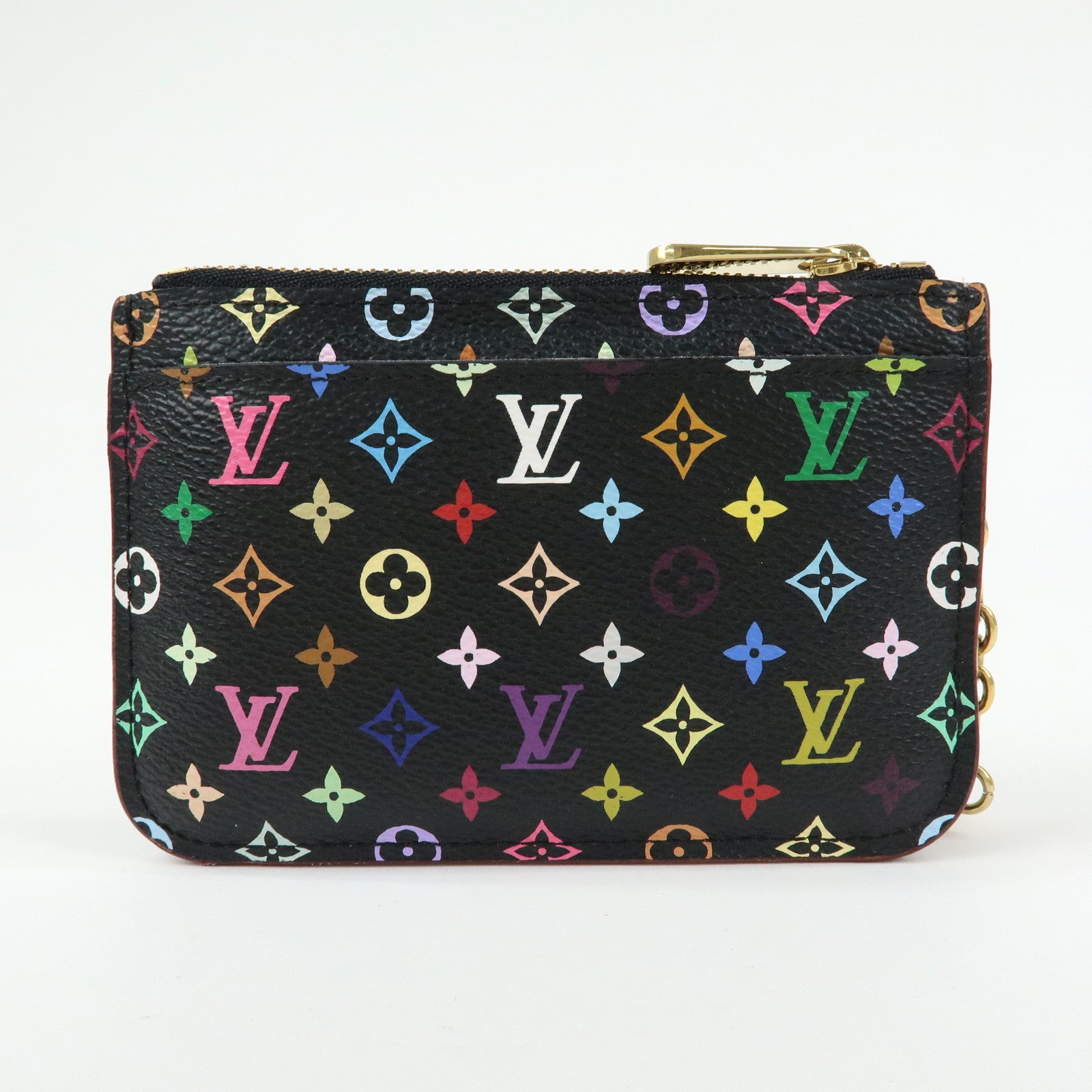 Louis Vuitton Monogram Multicolor Pochette Cles Coin Case M93735