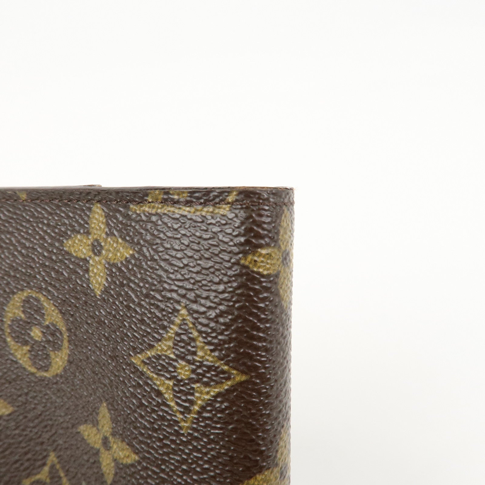 Louis Vuitton Monogram Agenda PM Planner Cover Brown R20005
