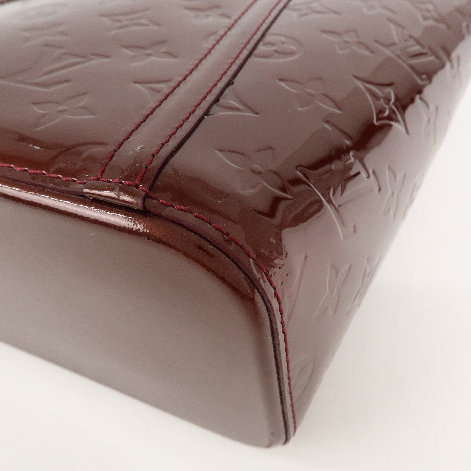 Louis Vuitton Monogram Vernis Avalon MM Tote Bag Amarante M91567